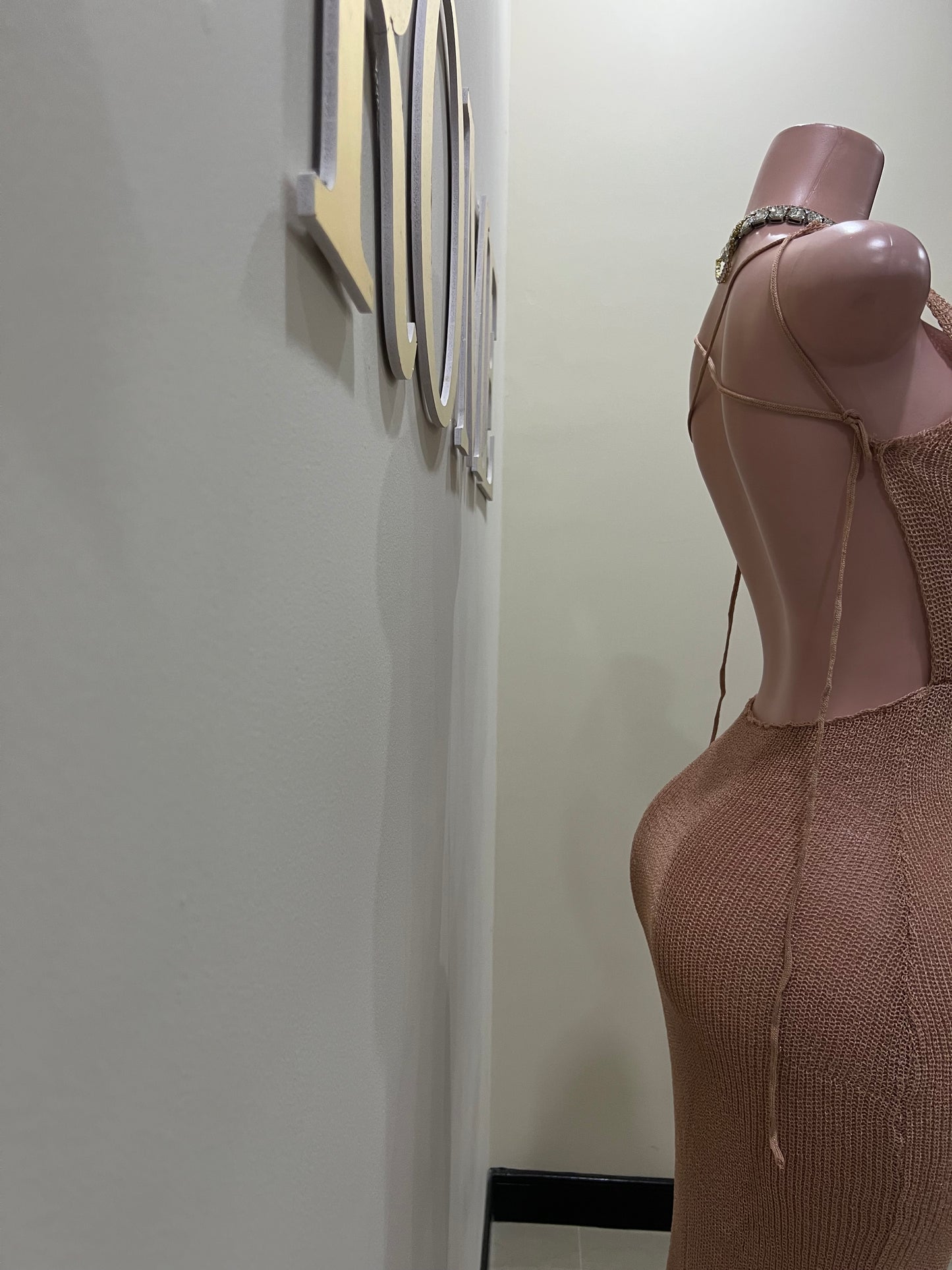 Lianna Resort Dress (Brown)