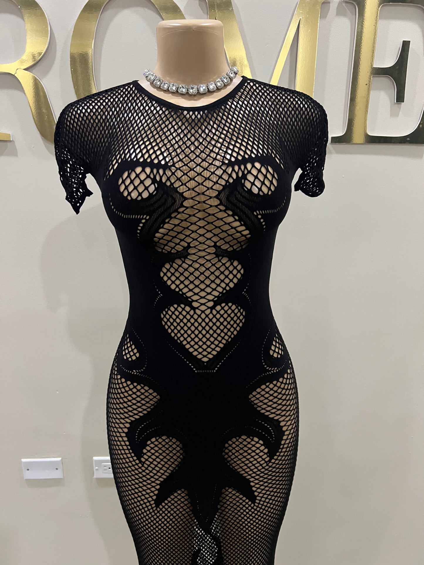 Fire Tights Dress (Black)