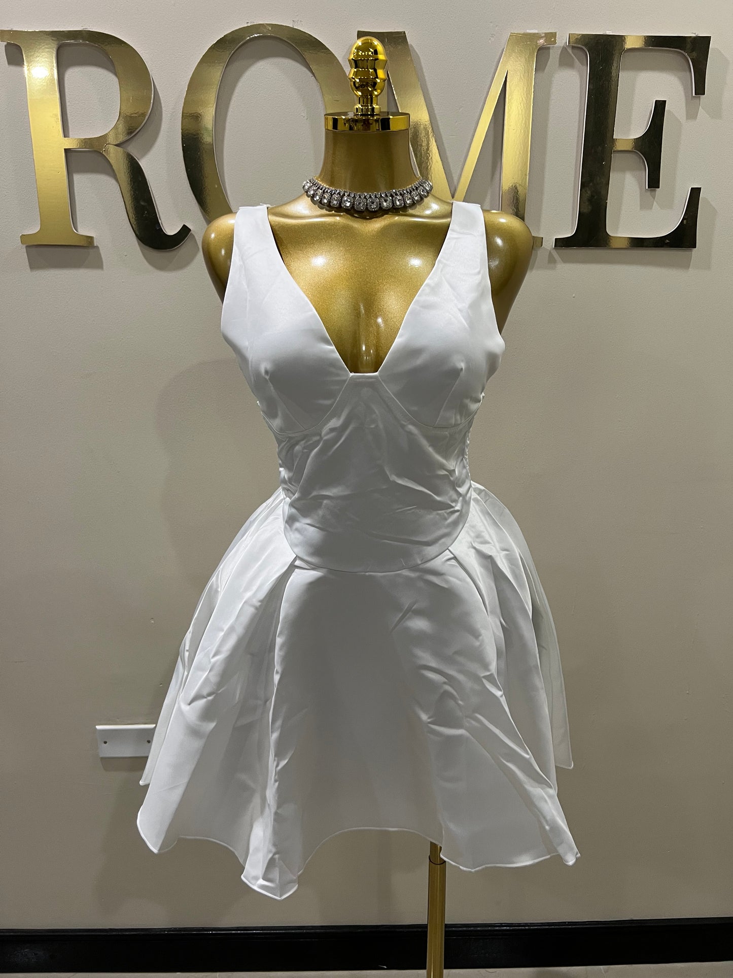 Tara Diana Dress (White)