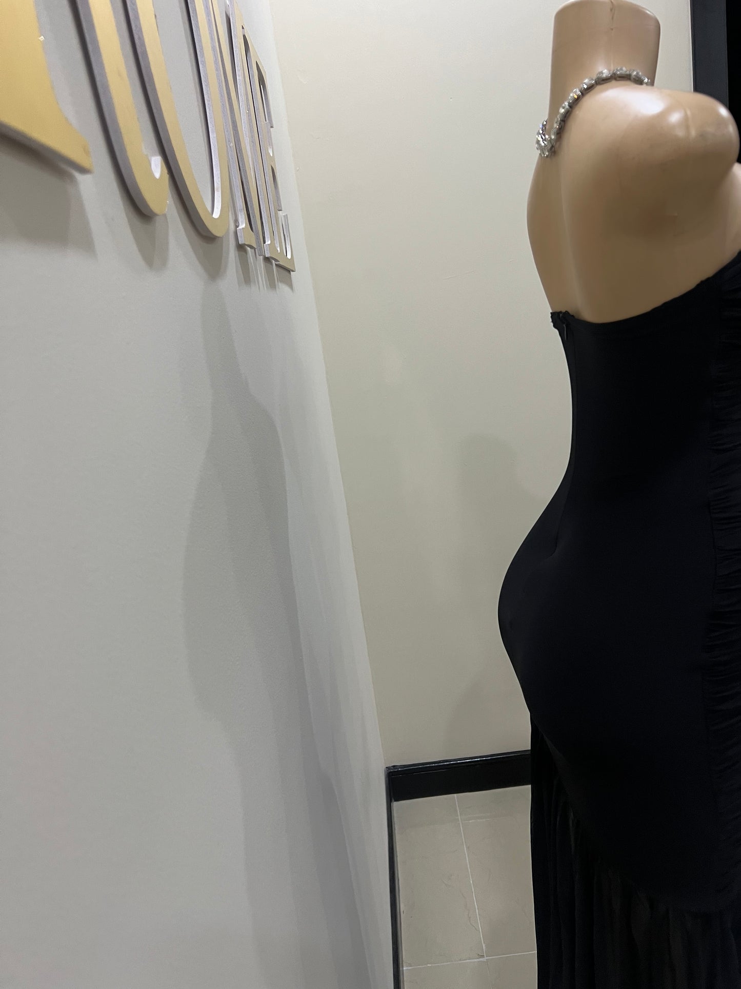 Ciara Nara Mesh Dress (Black)