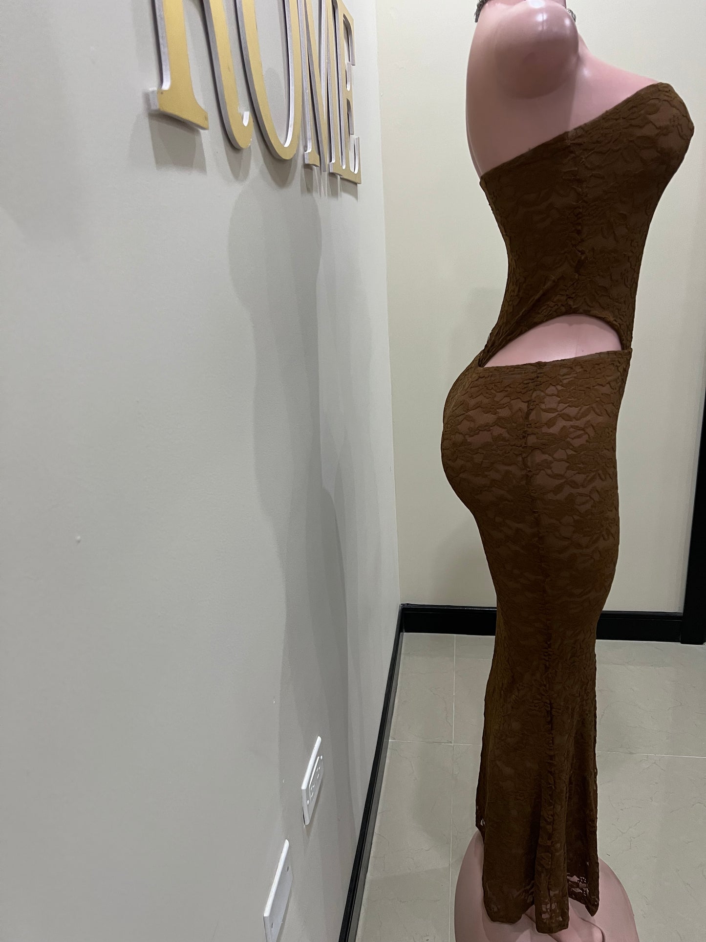 Luna Lace Bodysuit & Skirt Set