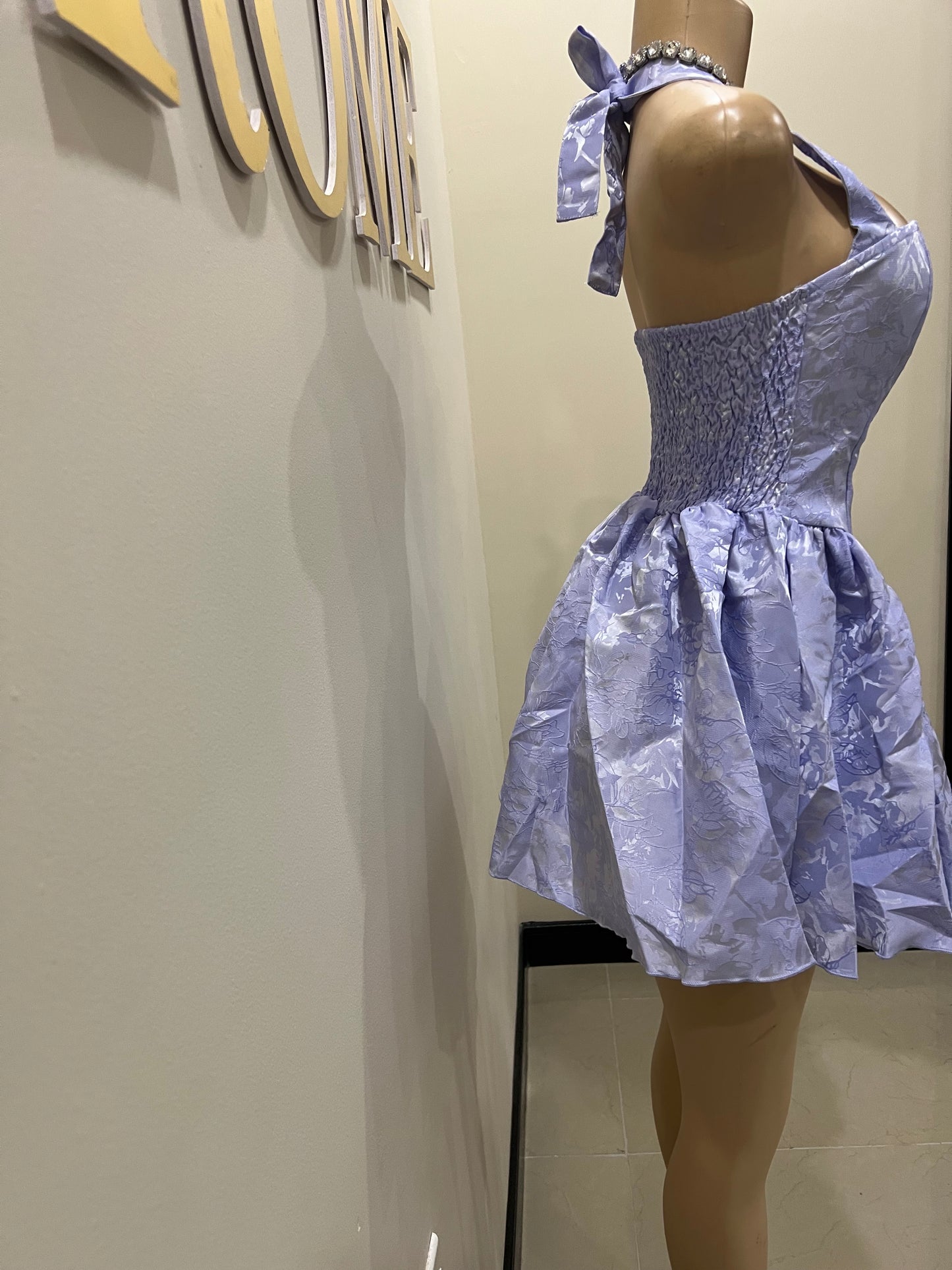 Diana Scape Dress (Purple)