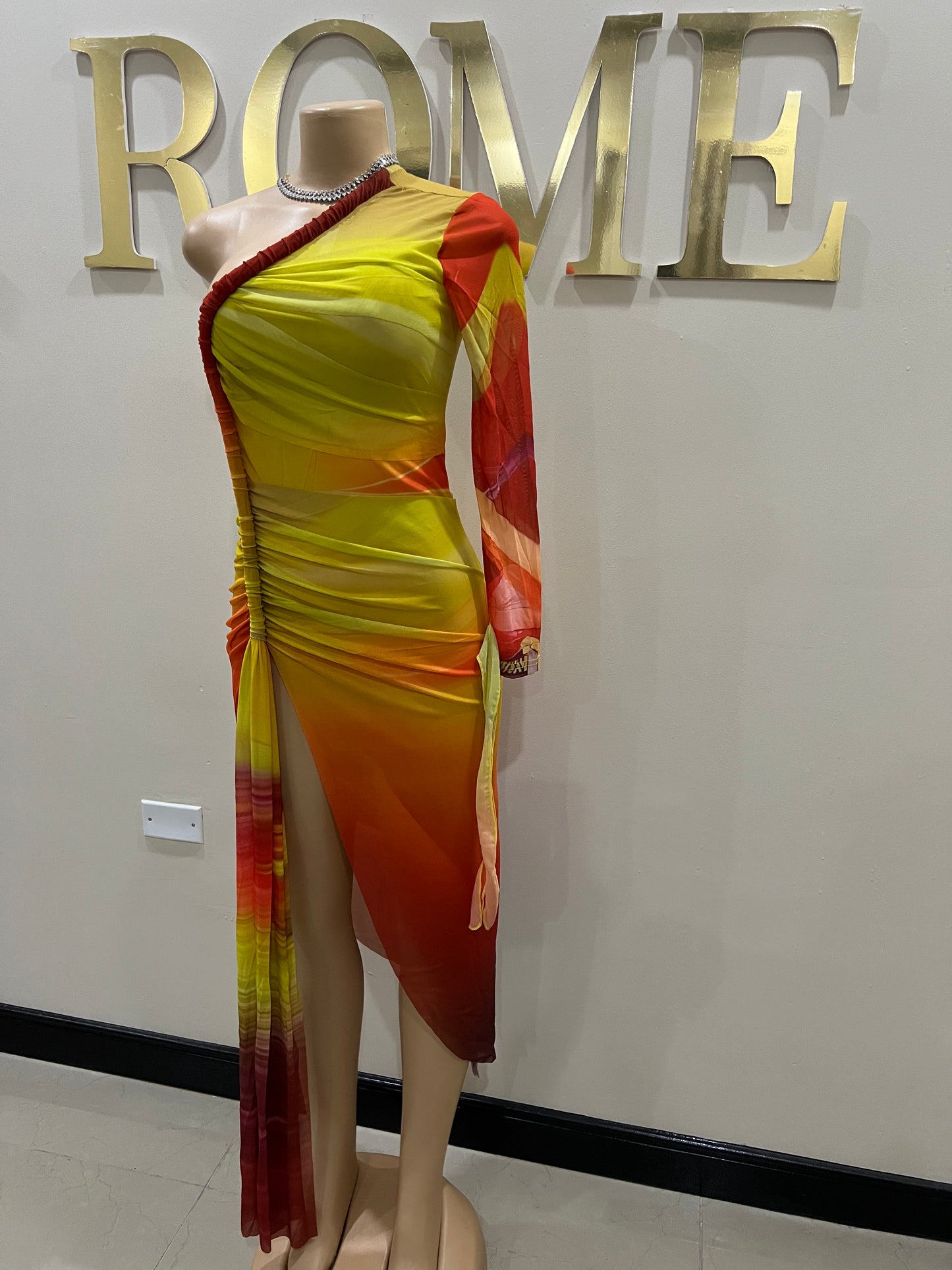 Cairo Carli Mesh Dress