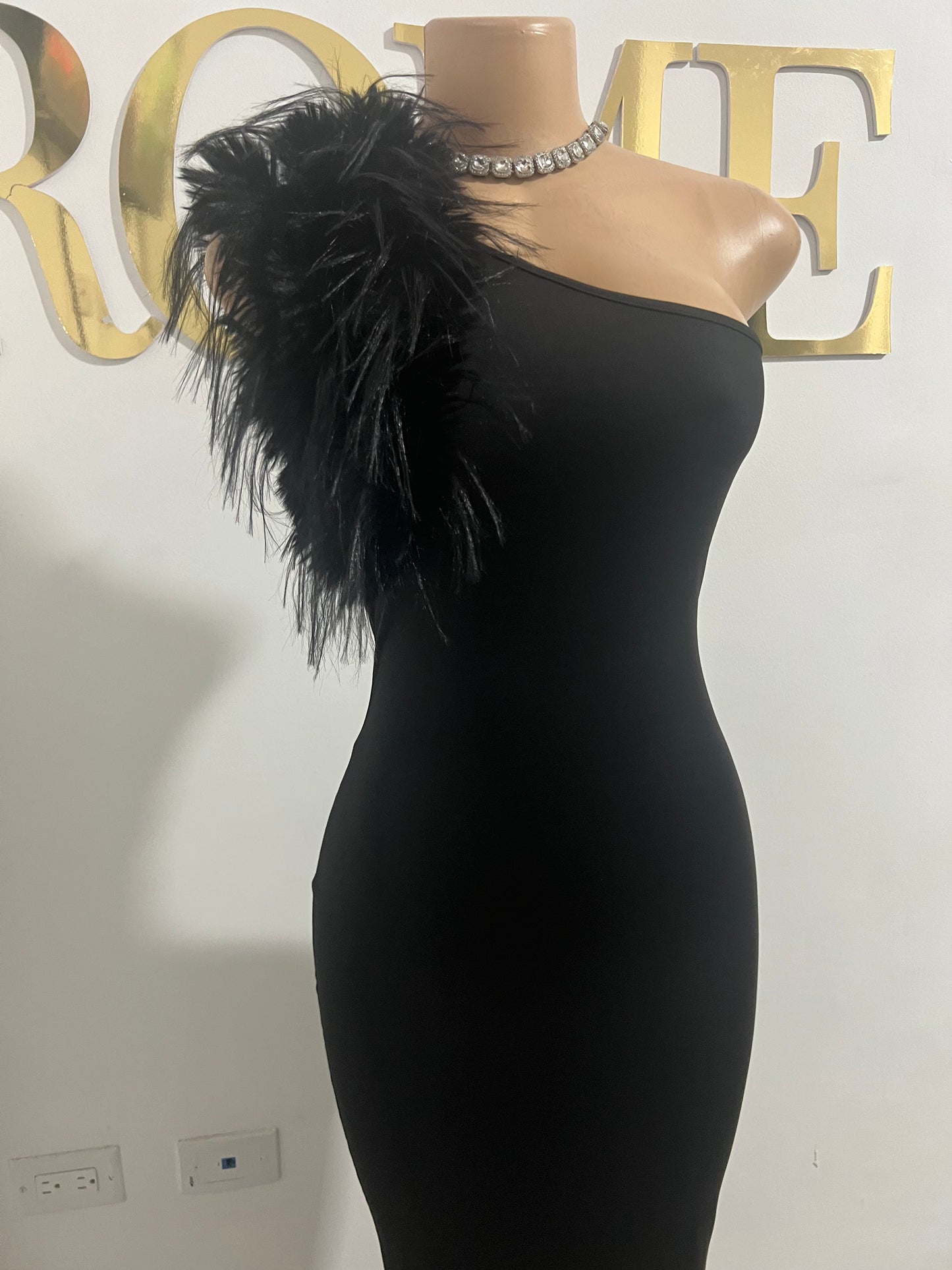 Maya Moira Dress (Black)