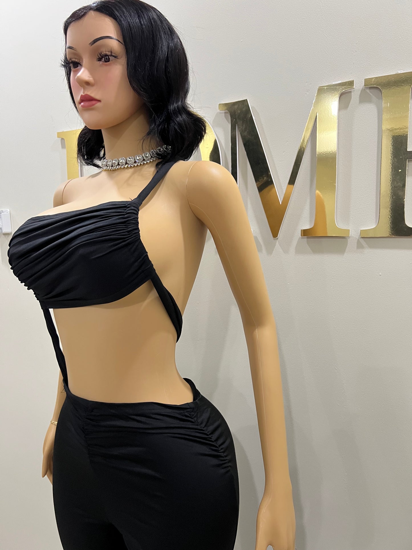 Emma Giselle Jumpsuit (Black)