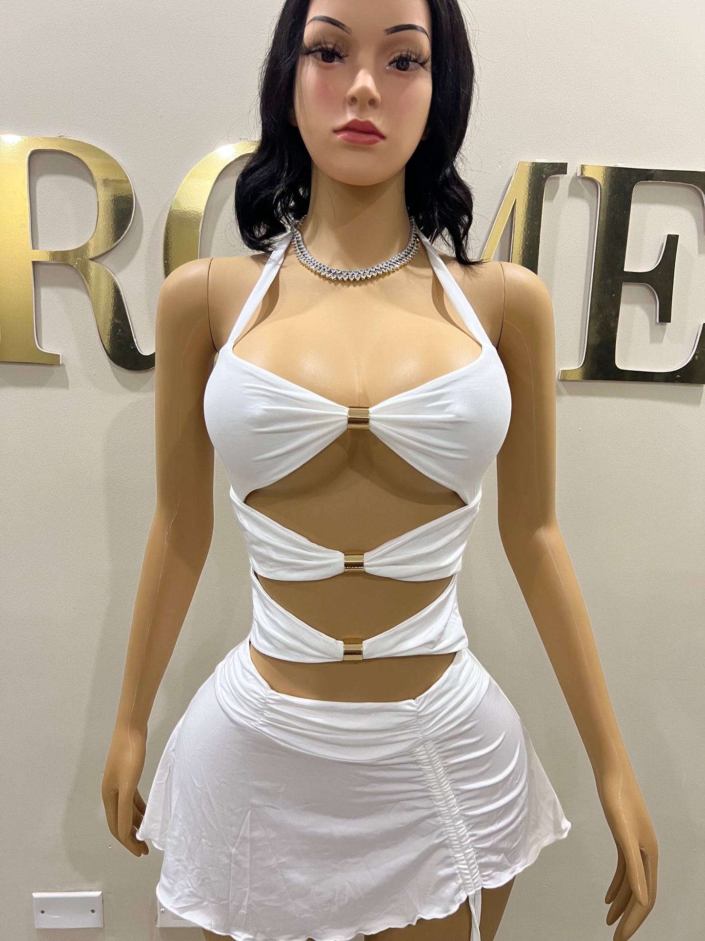 Kitty Femi Dress (White)