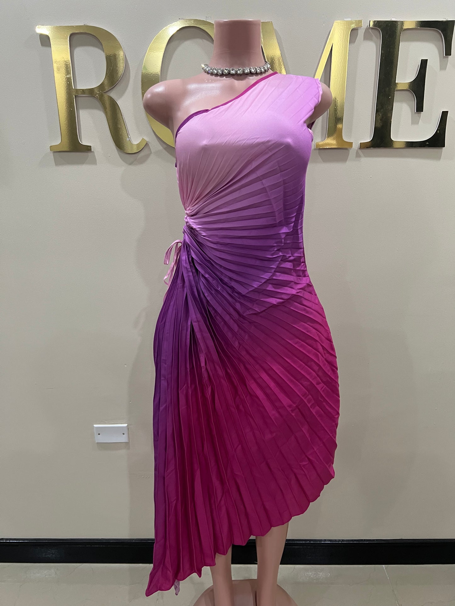 Carli Dress (Pink - purple)