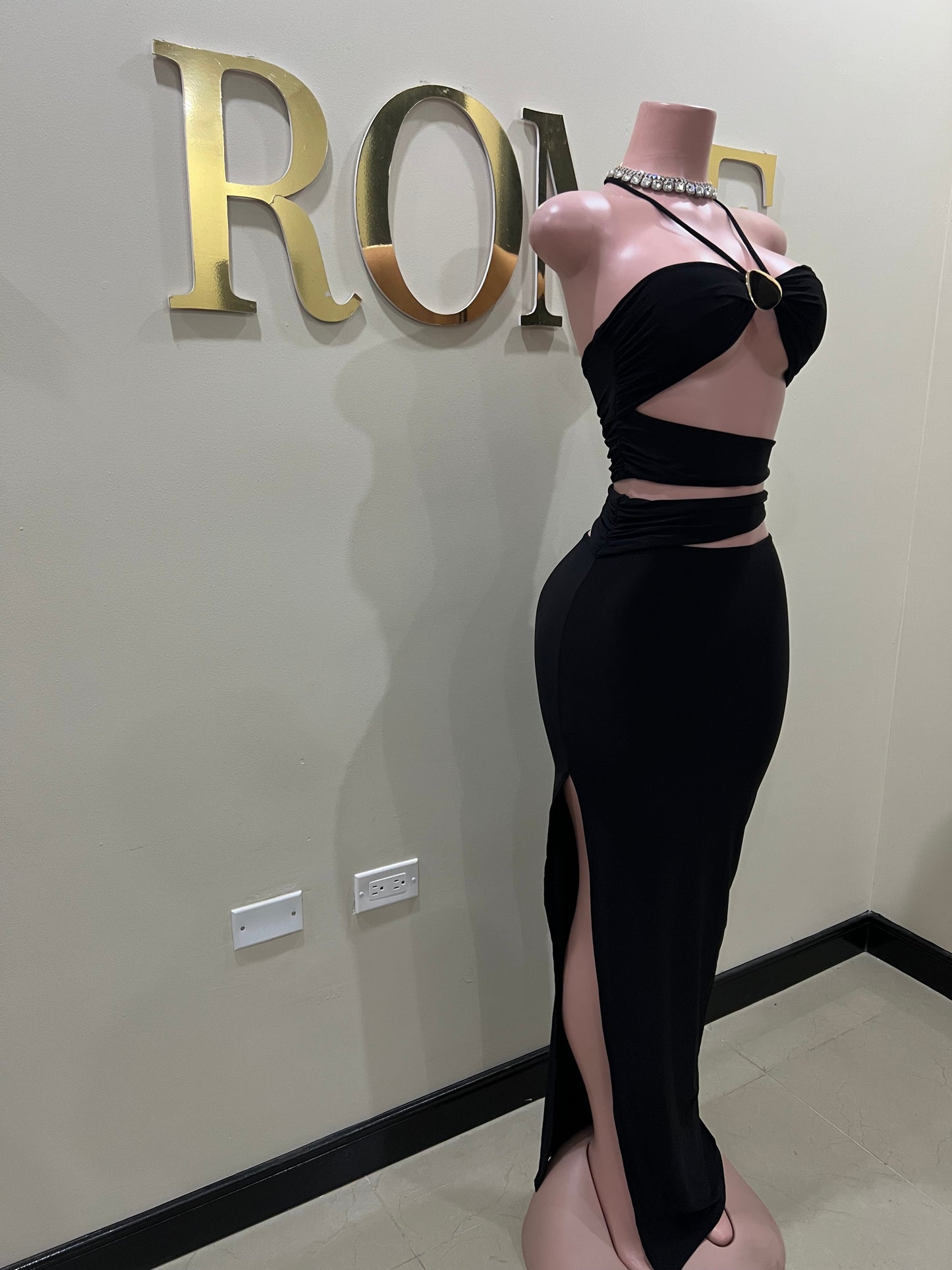 Kodian Skirt Set (Black)