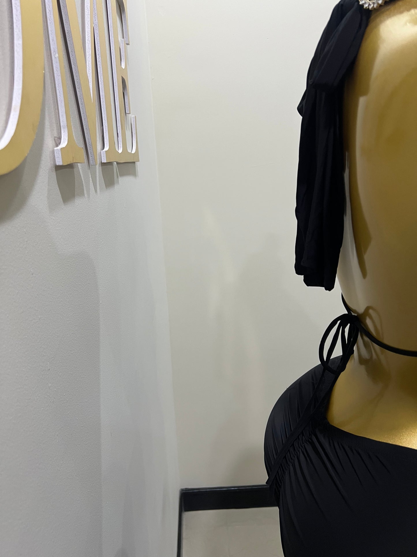 Indie Rings Dress (Black)