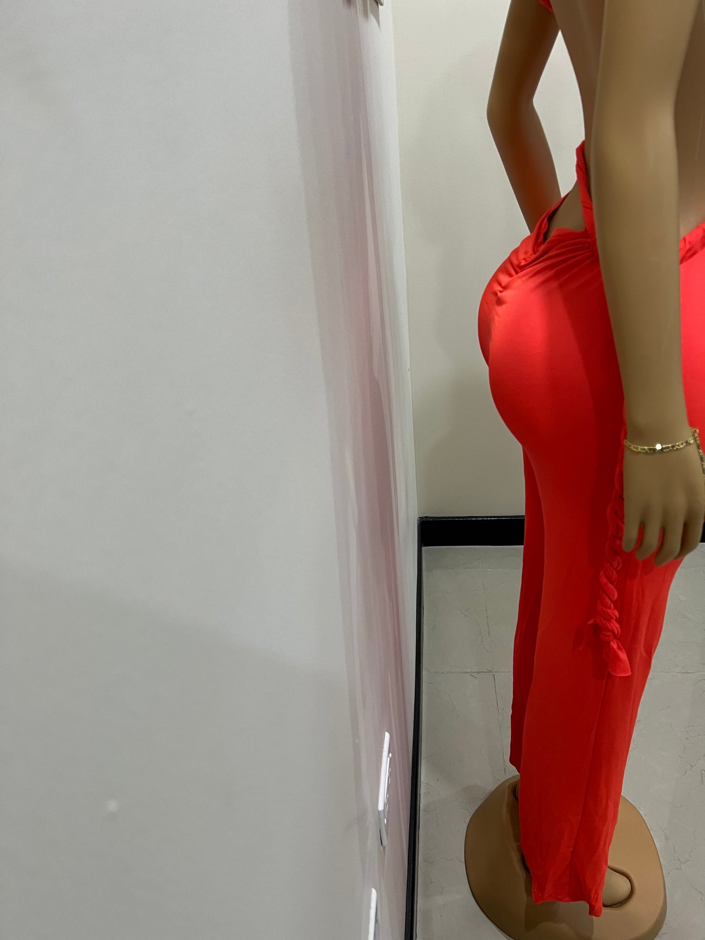 Emma Giselle Jumpsuit (Orange)