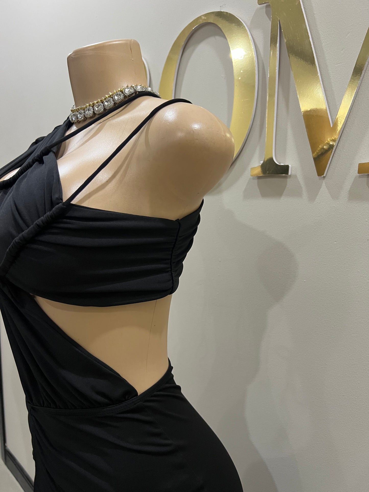 Amelia Giselle Dress (Black)