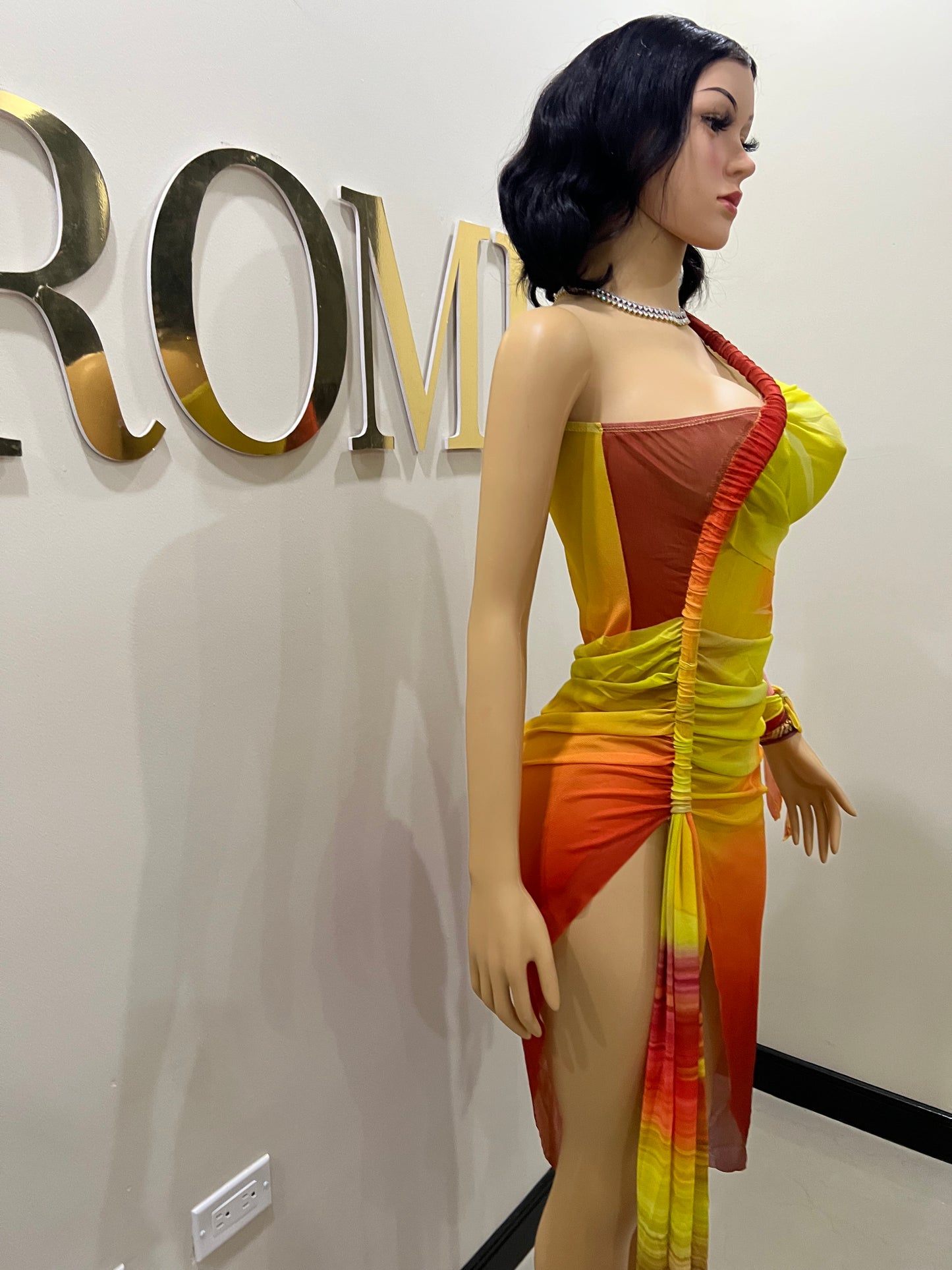 Cairo Carli Mesh Dress