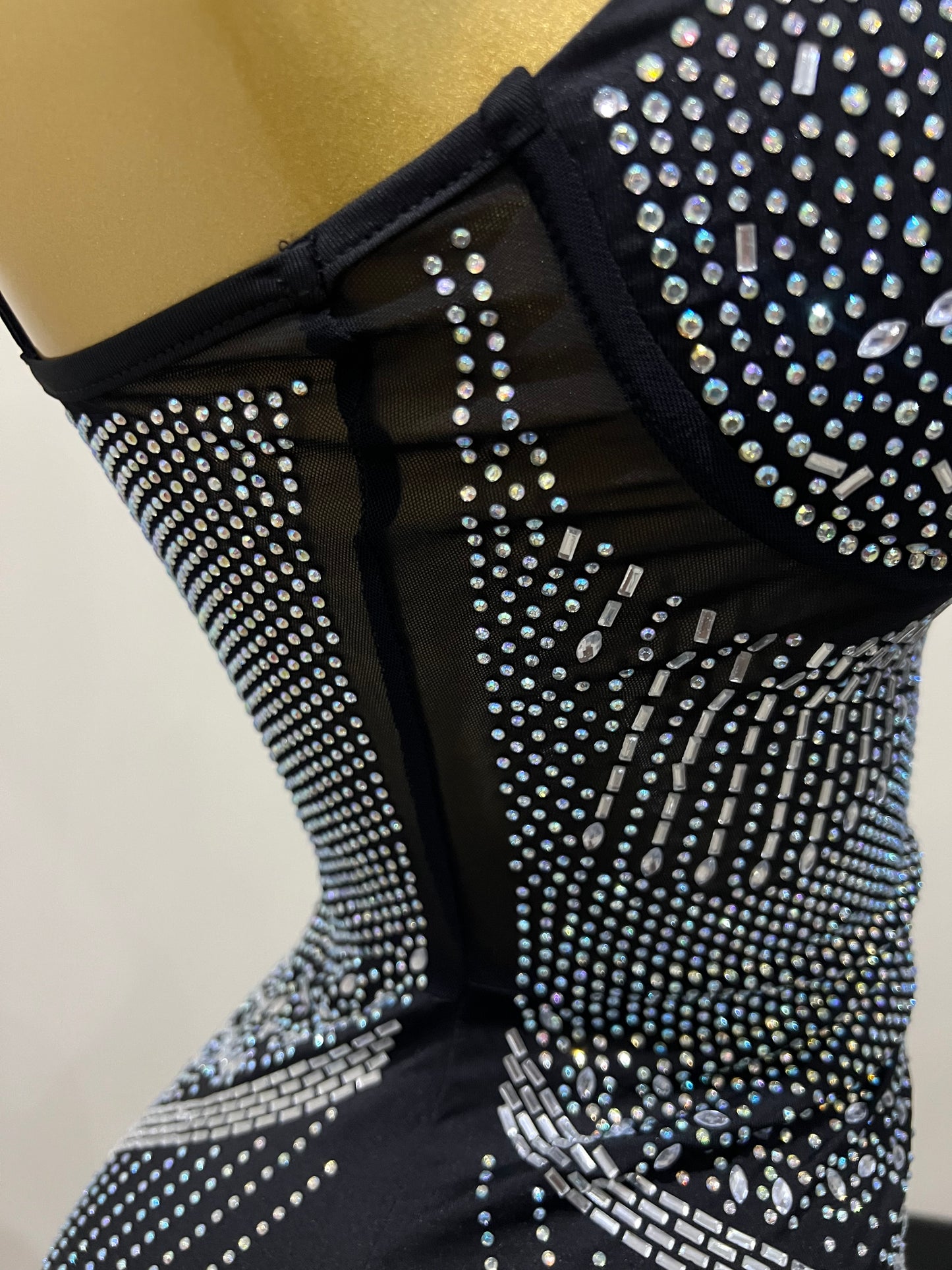 Star Crystal Dress (Black)