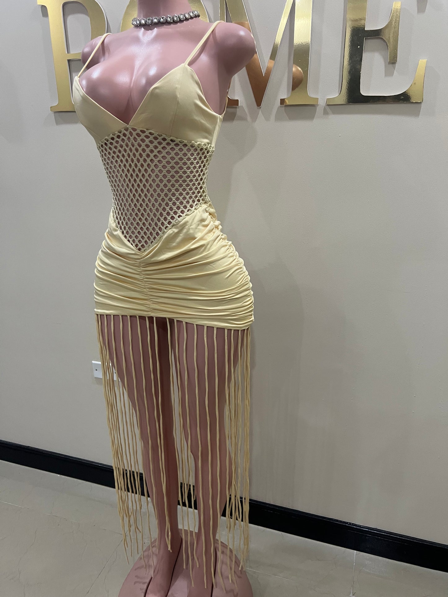 Martina Mini Fringe Dress