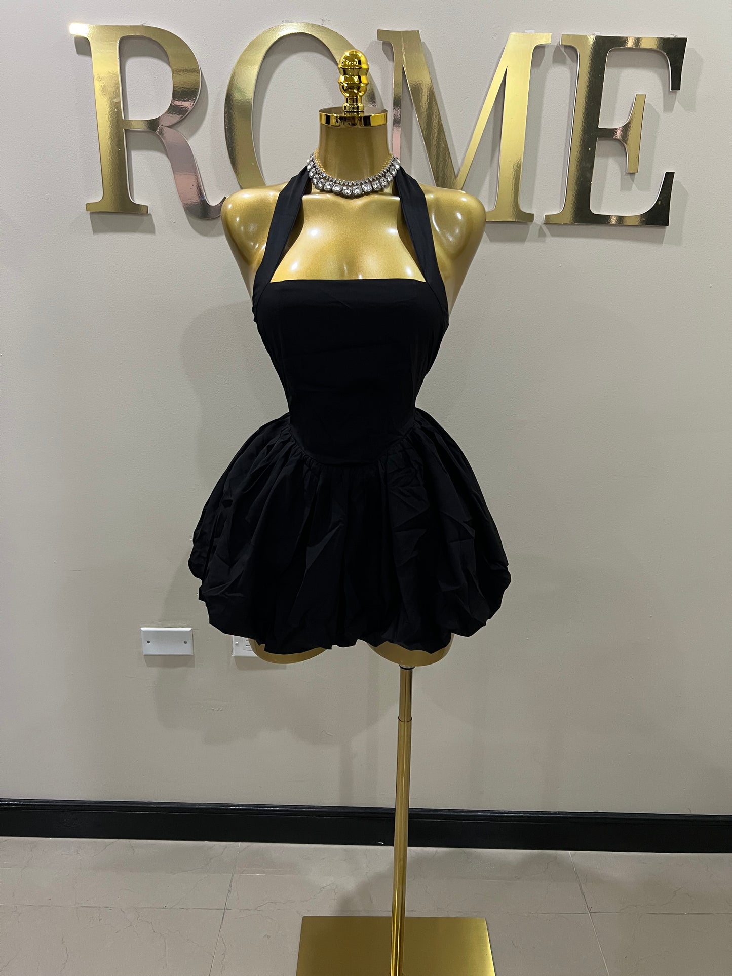 Diana Pumpkin Dress 2 (Black)