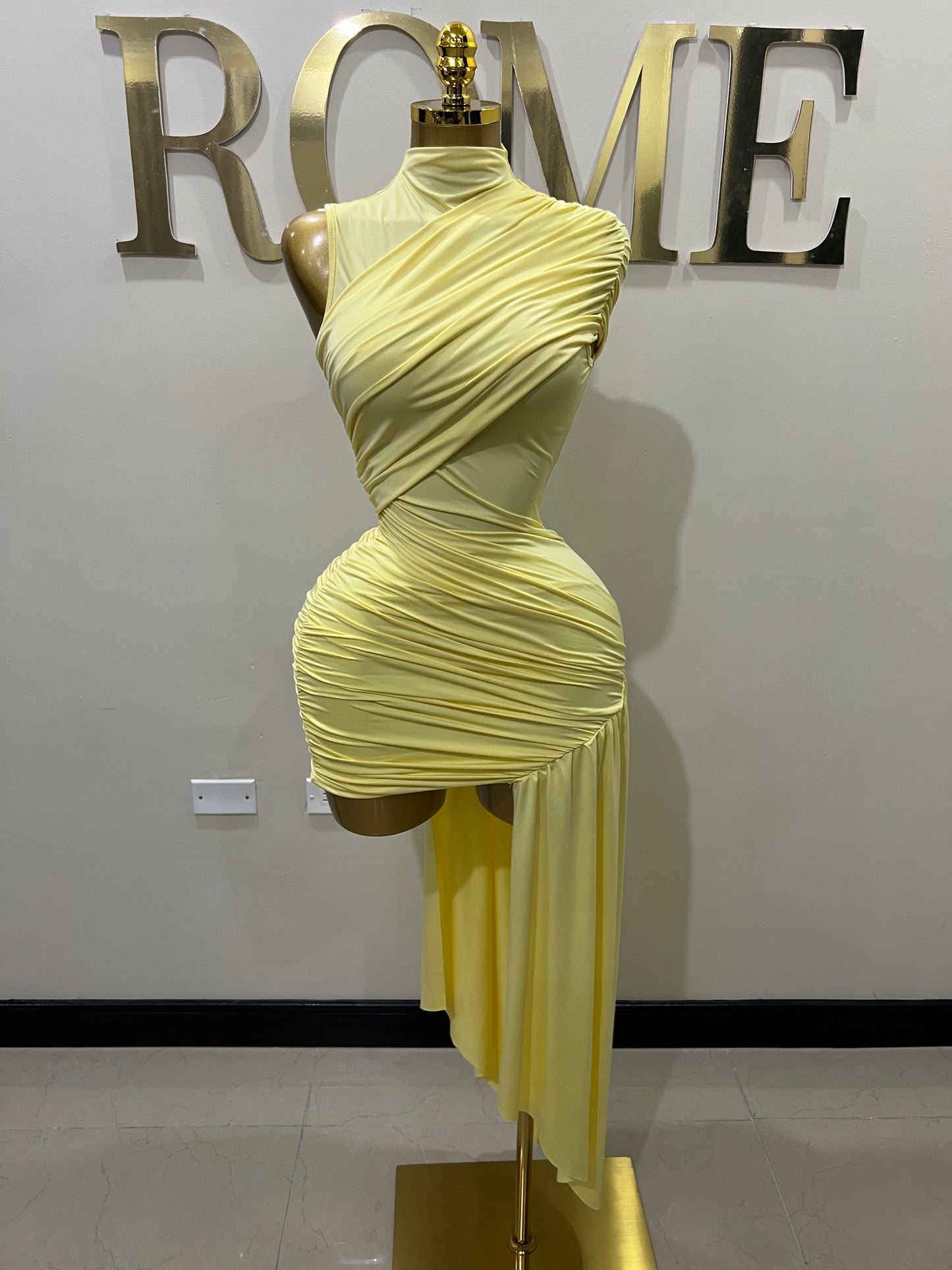 Samira Allegra Dress (Yellow)