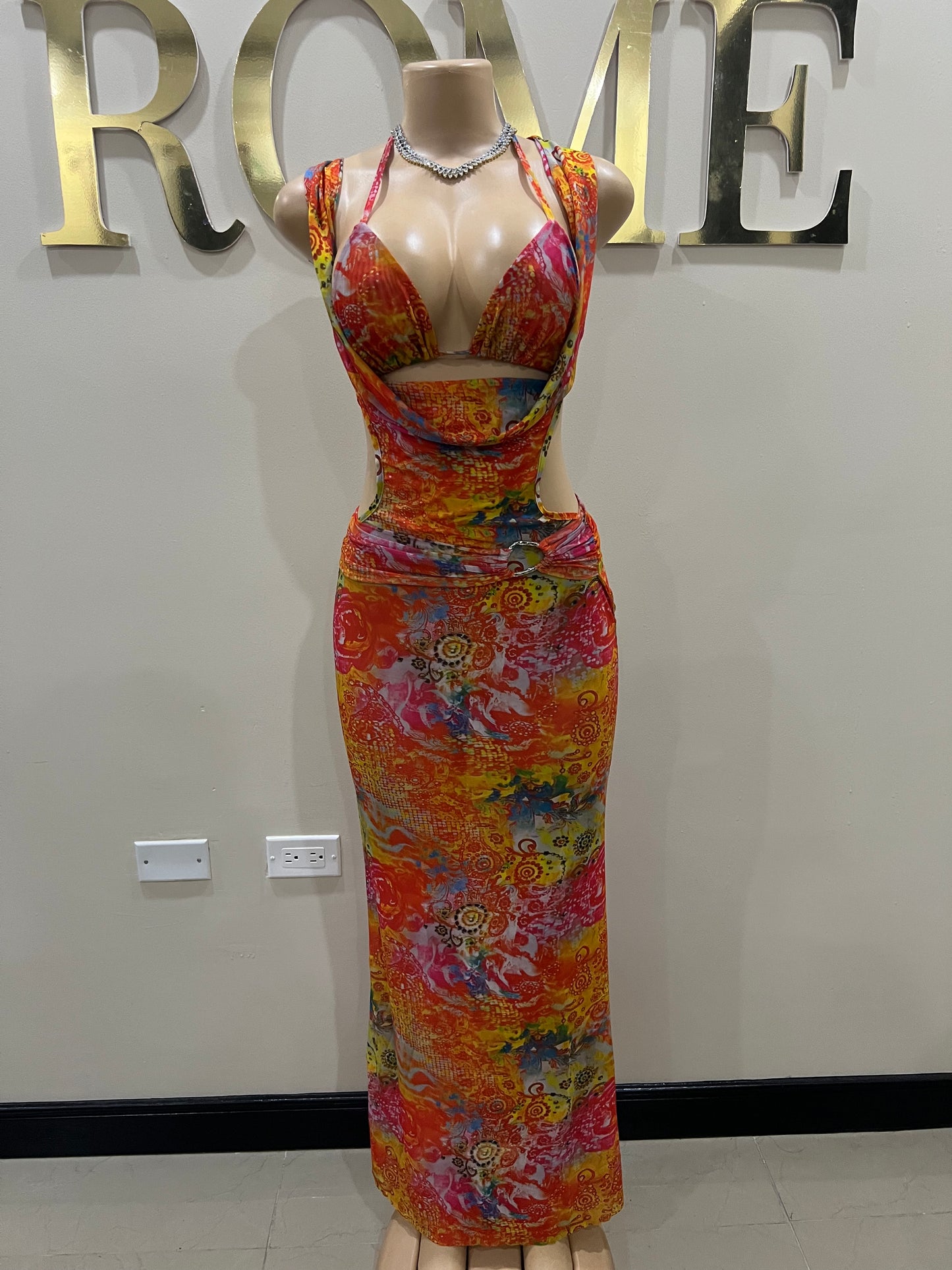 Alani Mesh 2 Pcs Dress