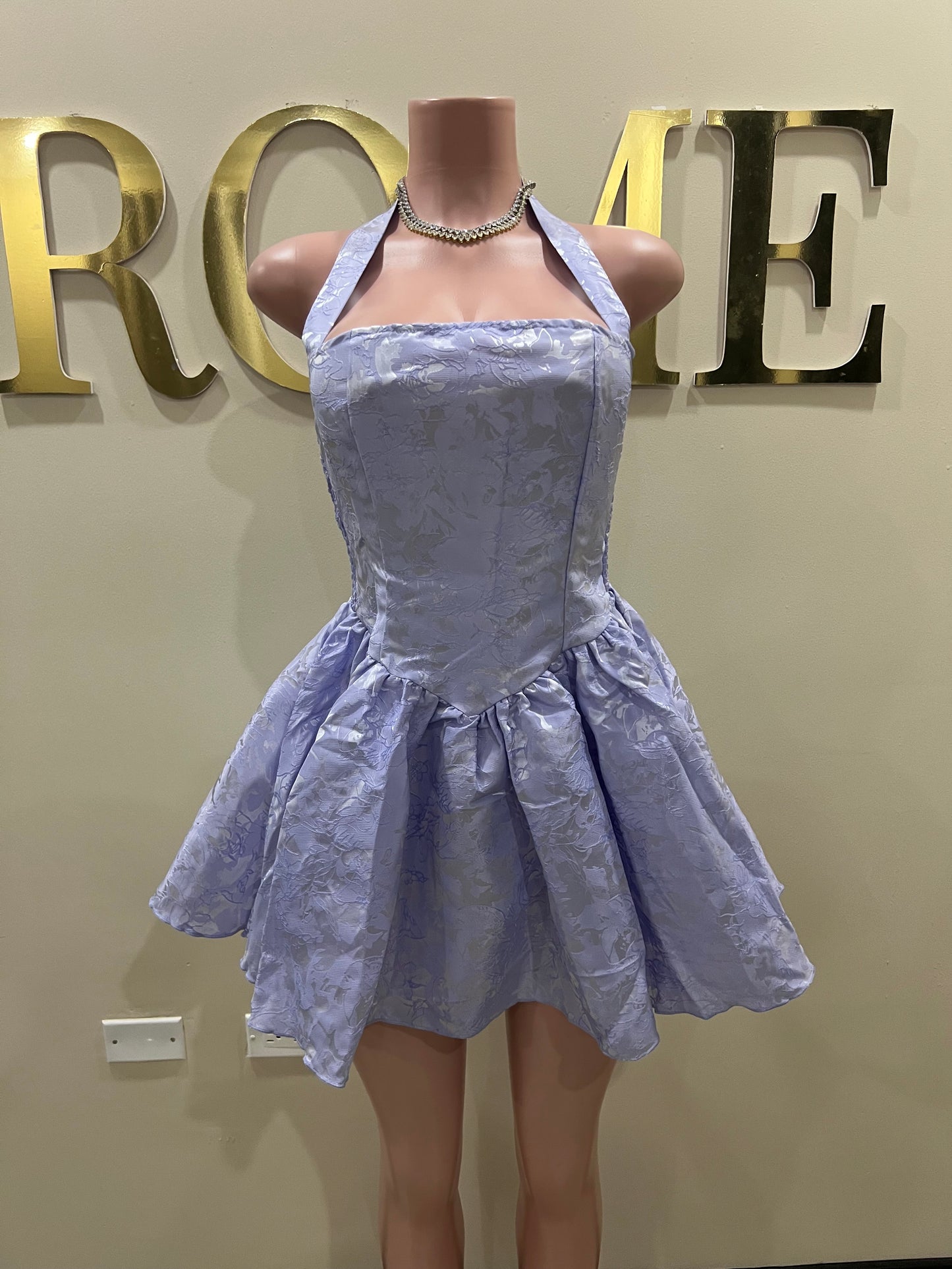 Diana Scape Dress (Purple)