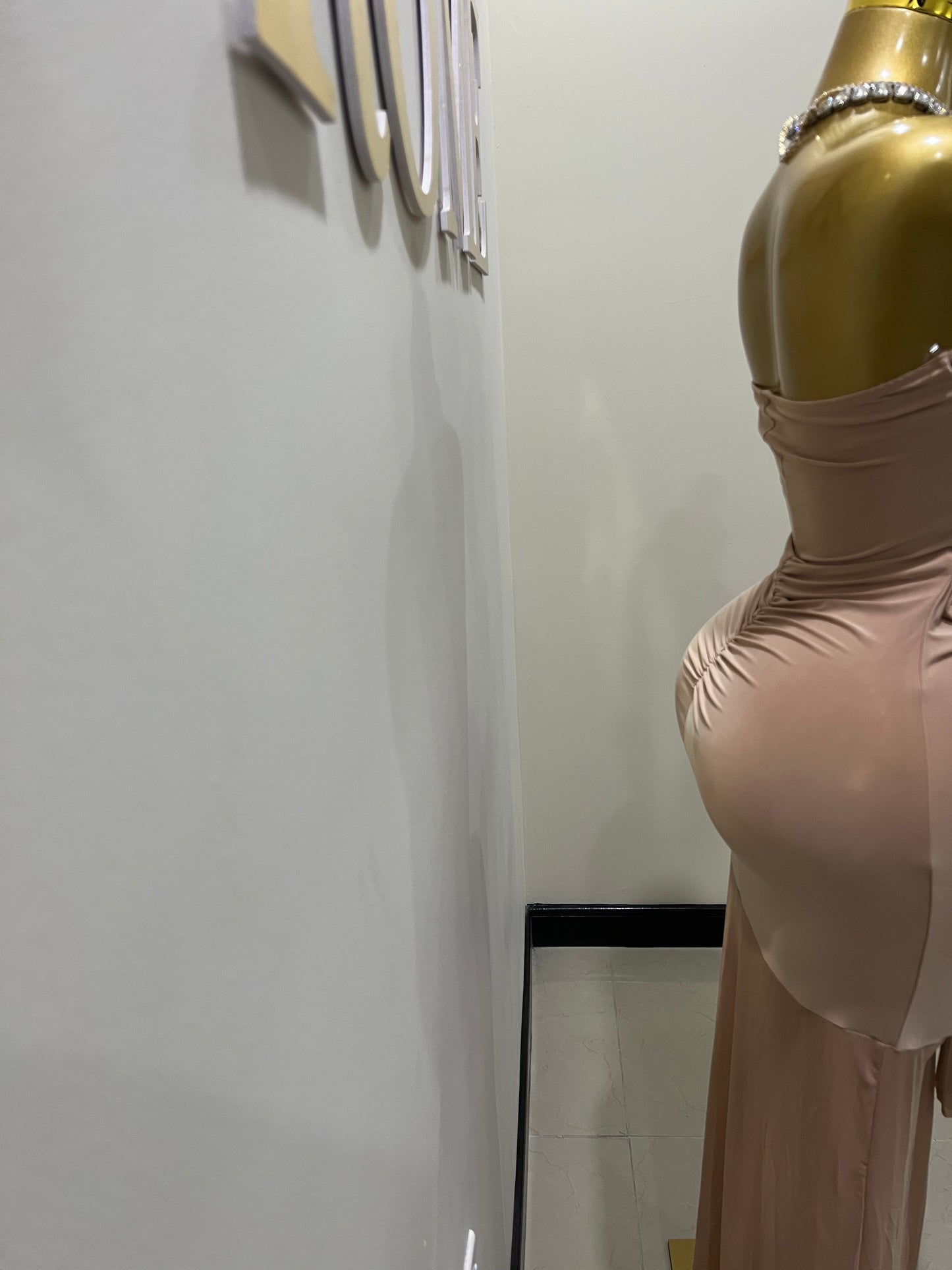 Julia Nara Gemstone Dress (Brown)