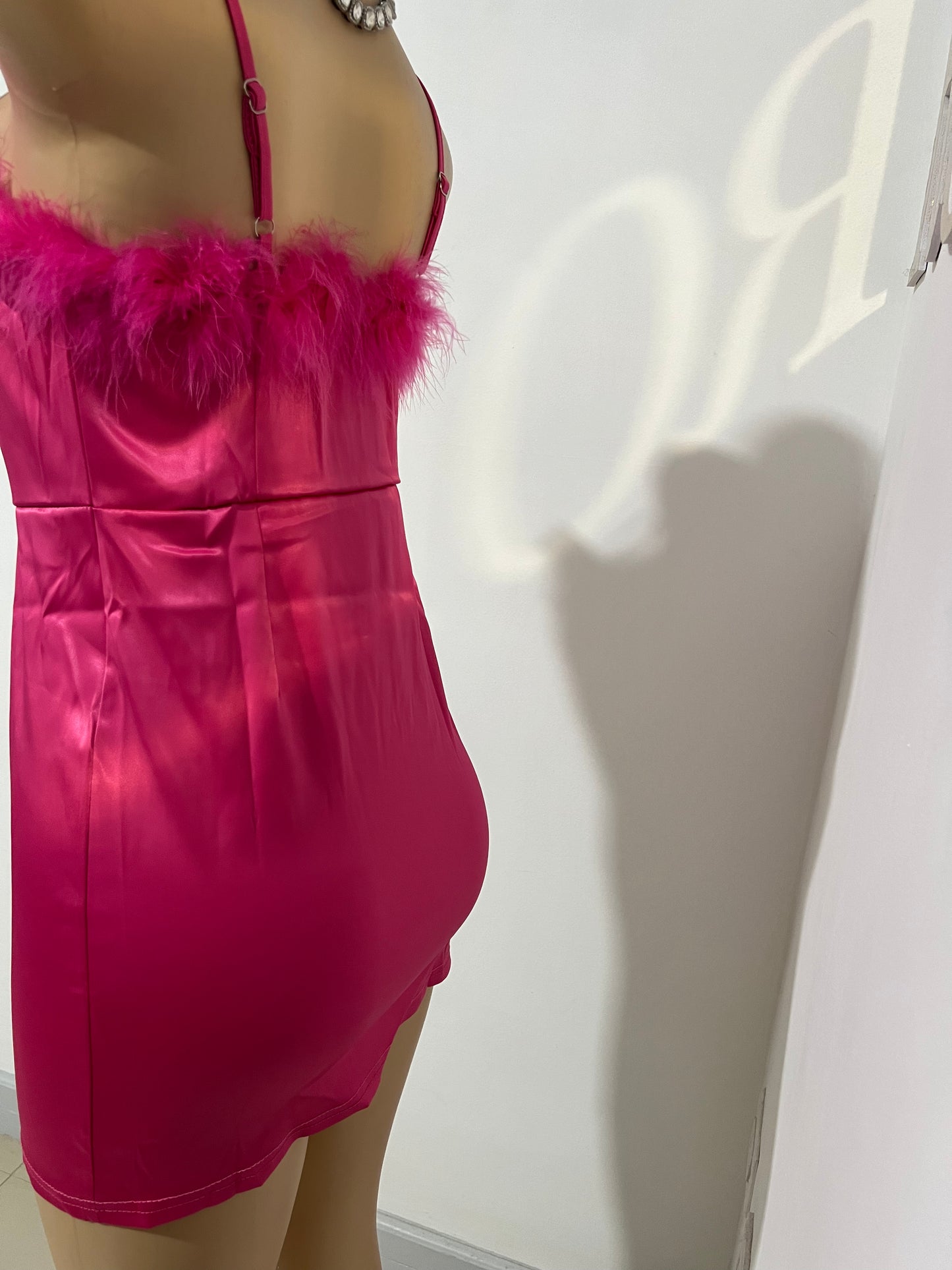 Barbie Super Mini Spaghetti Dress (Pink)