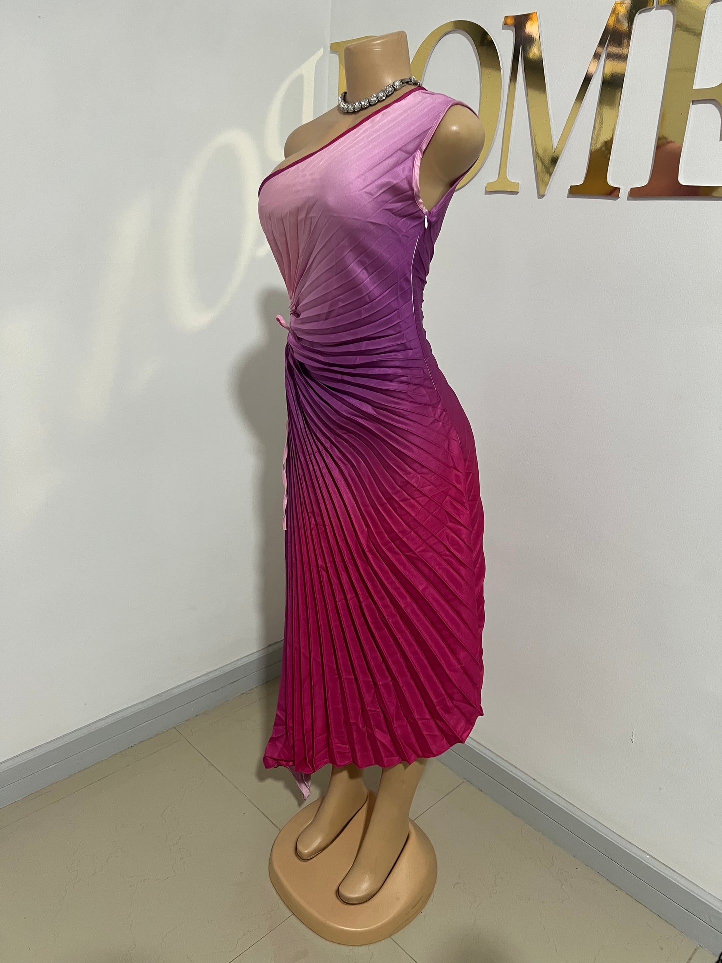 Carli Dress (Pink - purple)