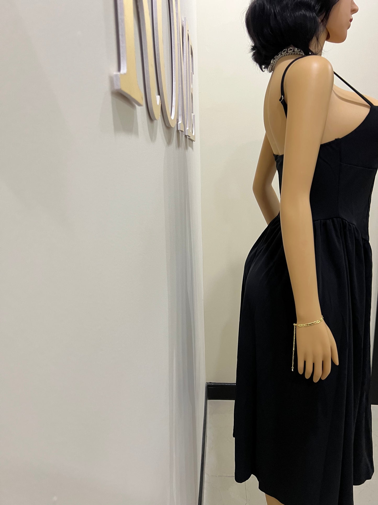 Daisy Diana Dress (Black)