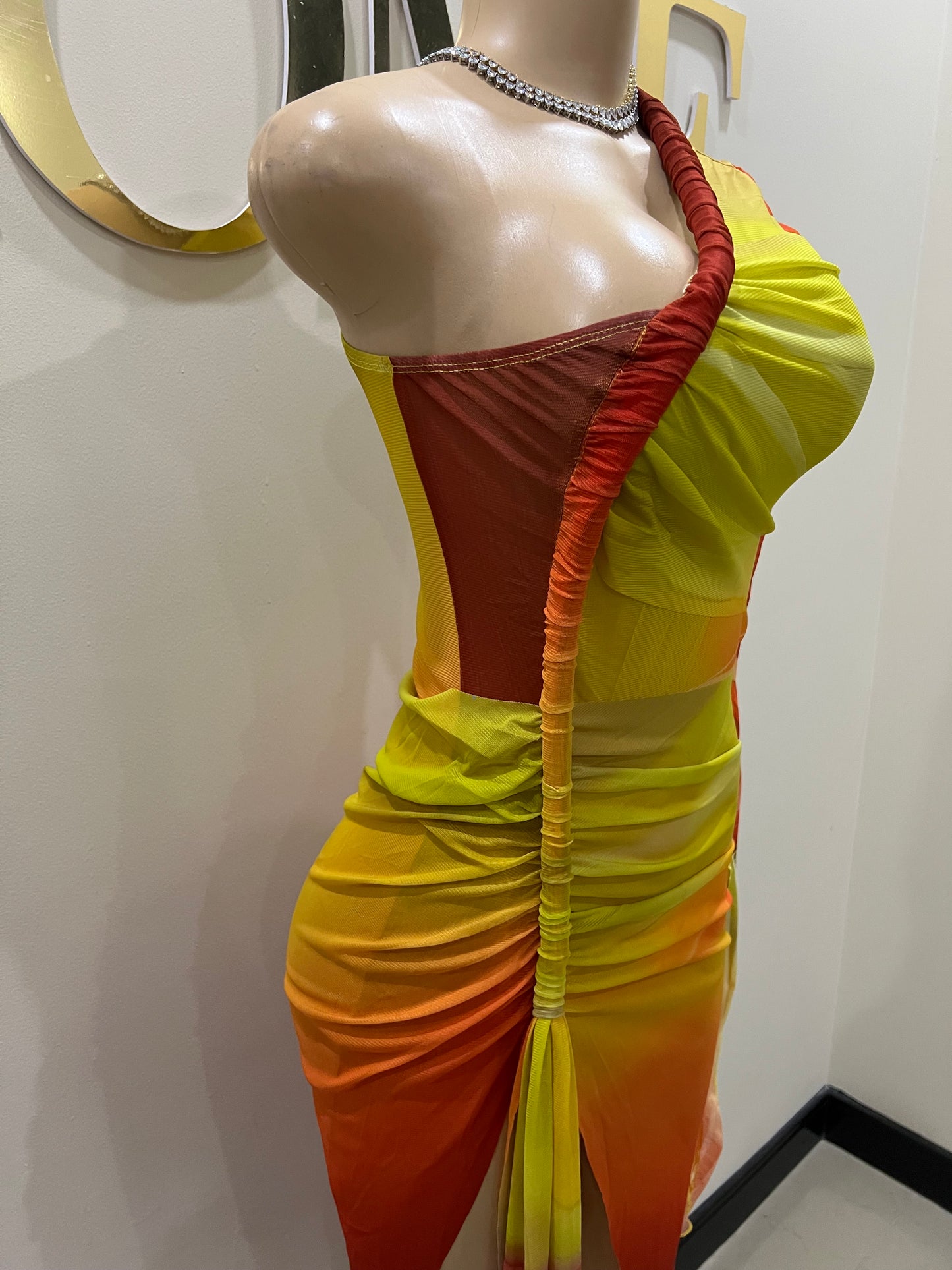 Cairo Carli Mesh Dress