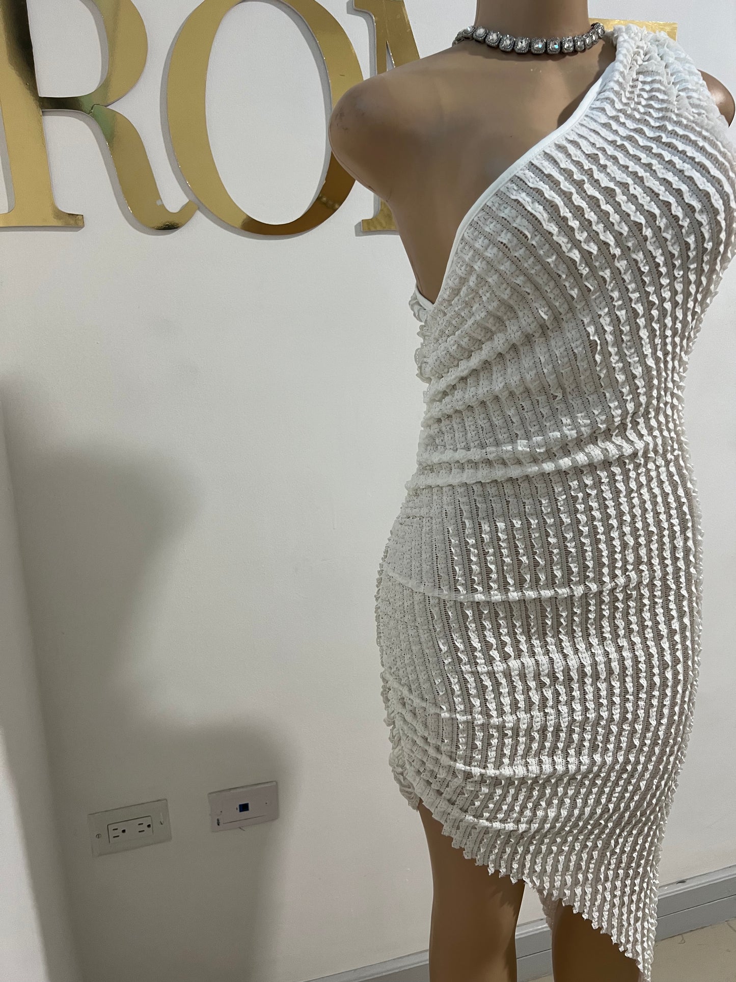 Claire Carli Dress (White)