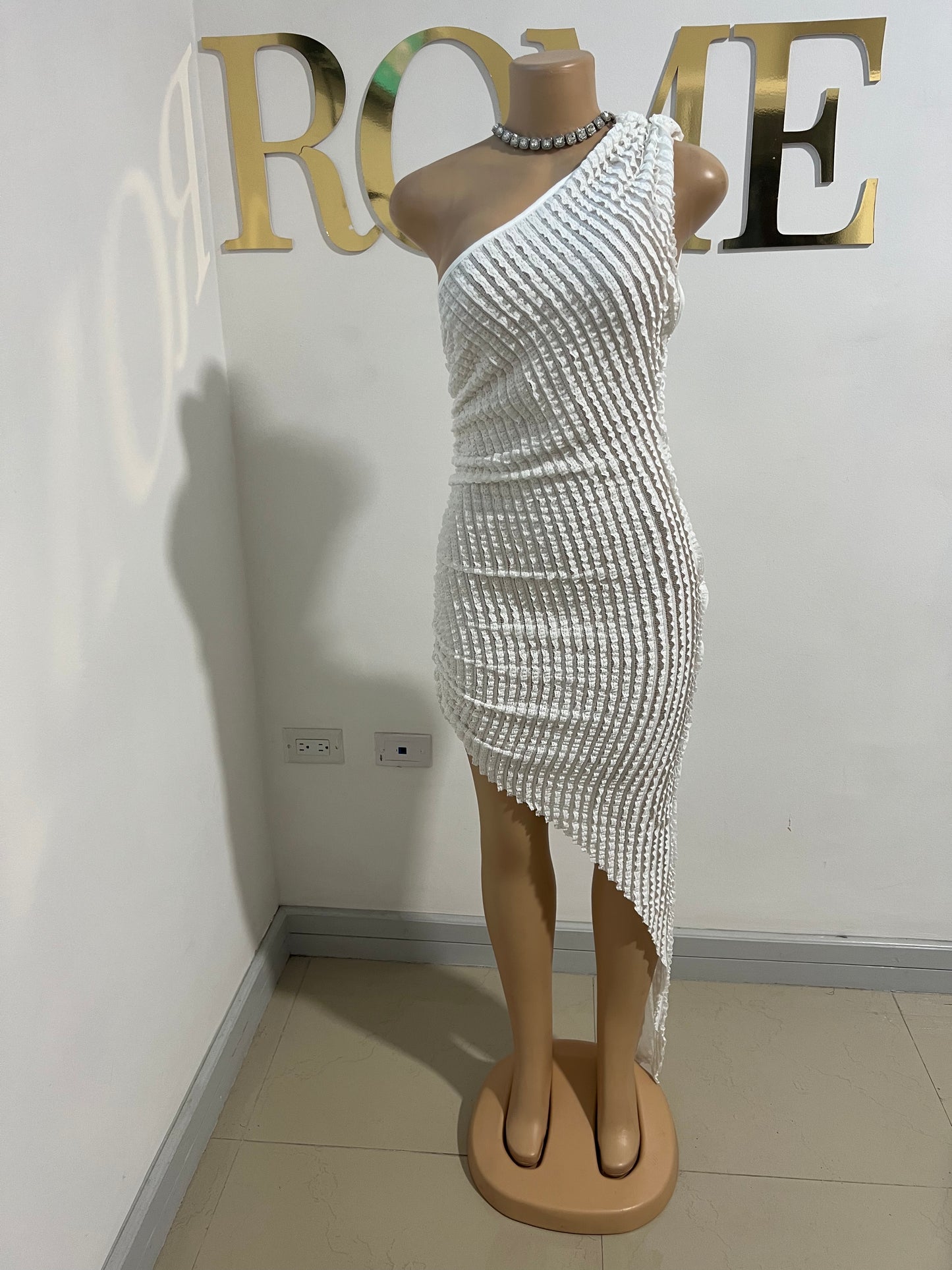 Claire Carli Dress (White)
