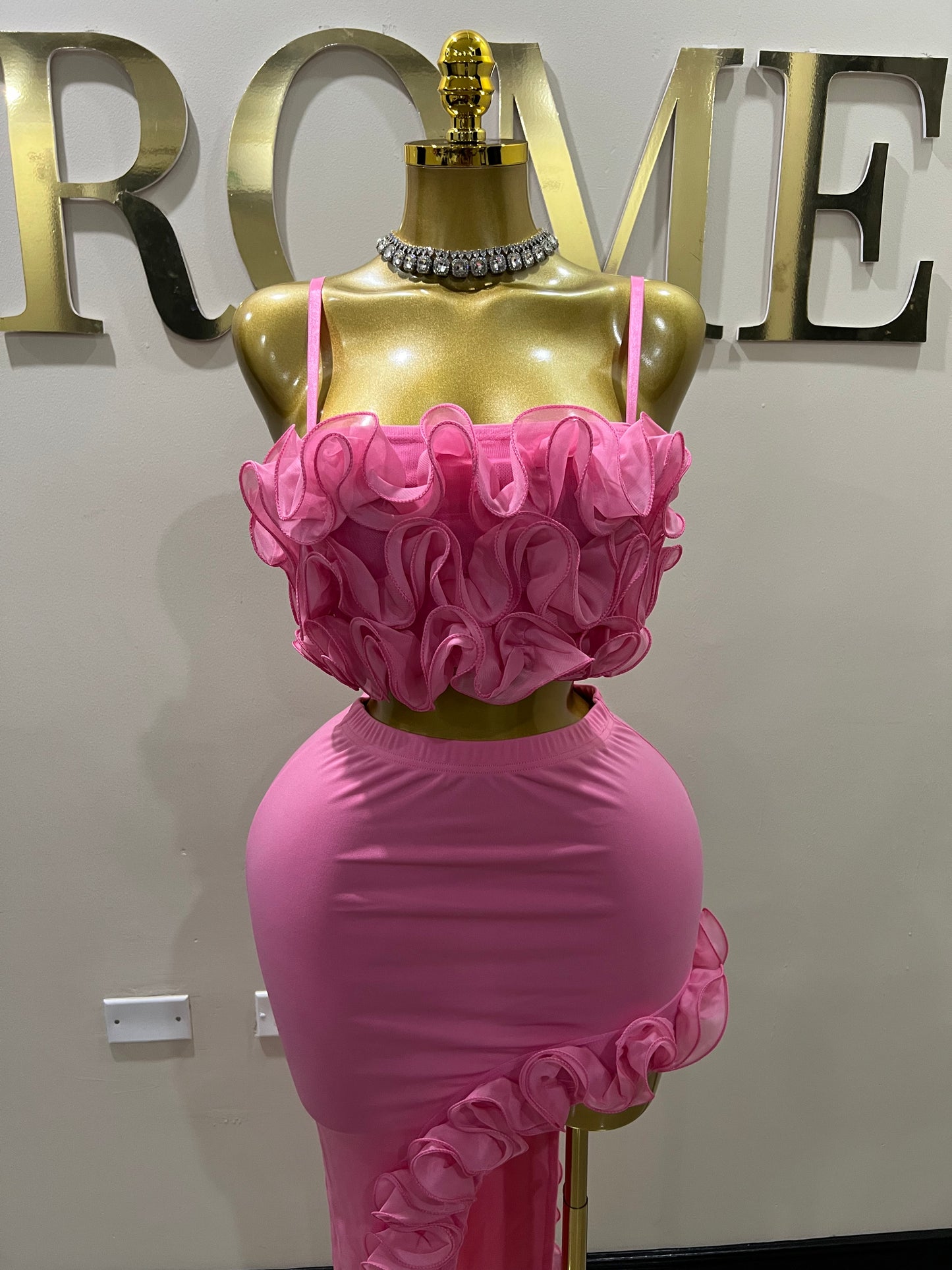 Bloom Skirt Set (Pink)