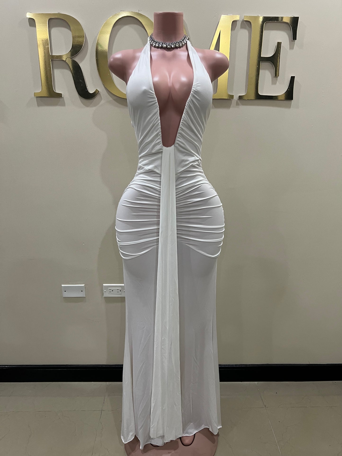 Chinelle Nara Dress (White)