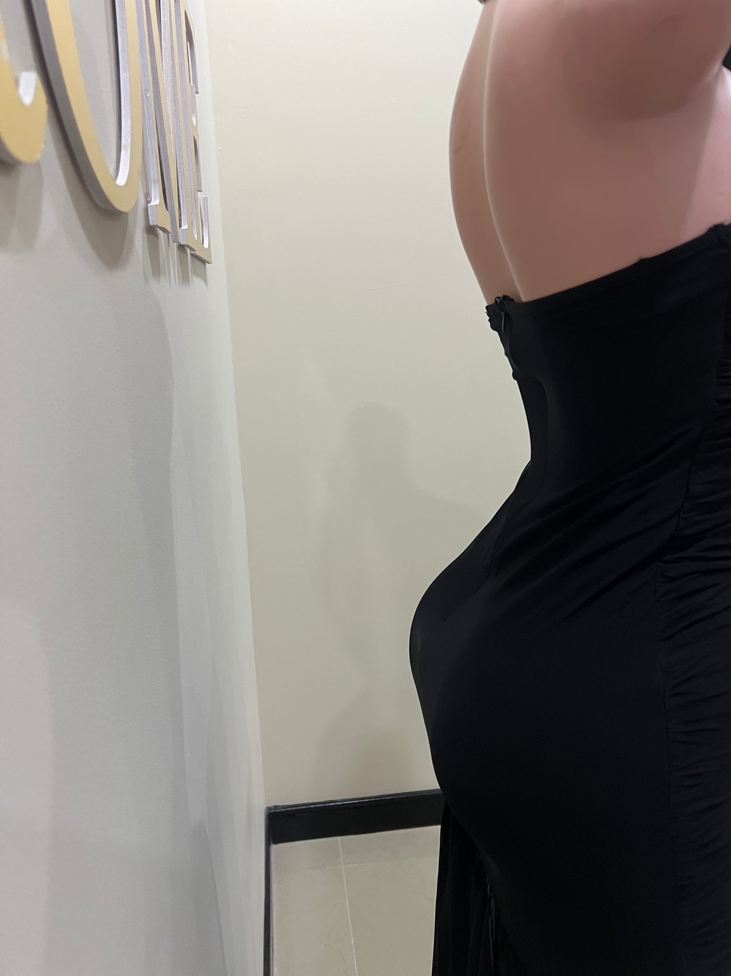 Ciara Nara Mesh Dress (Black)