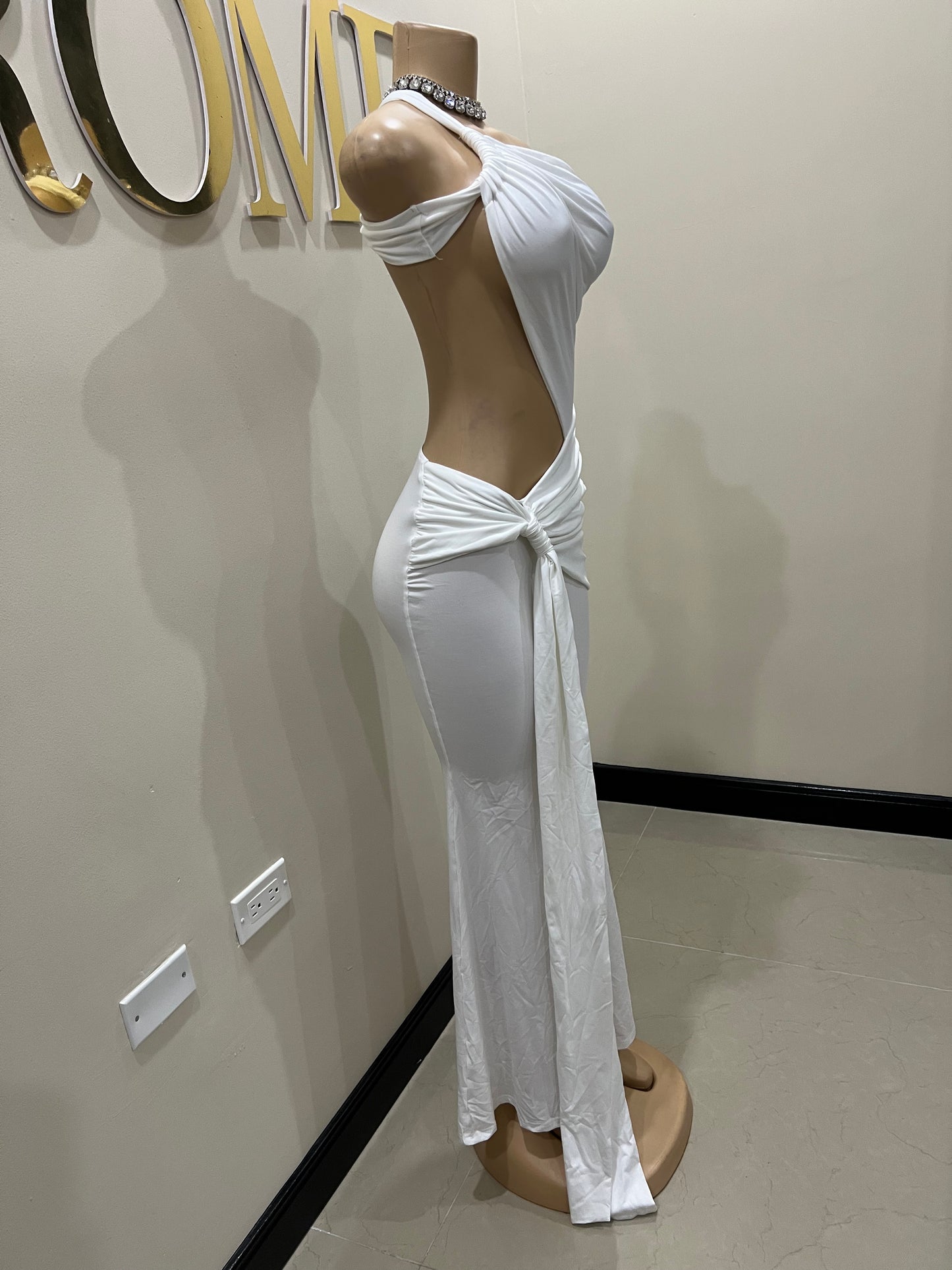 Emma Giselle Dress (White)