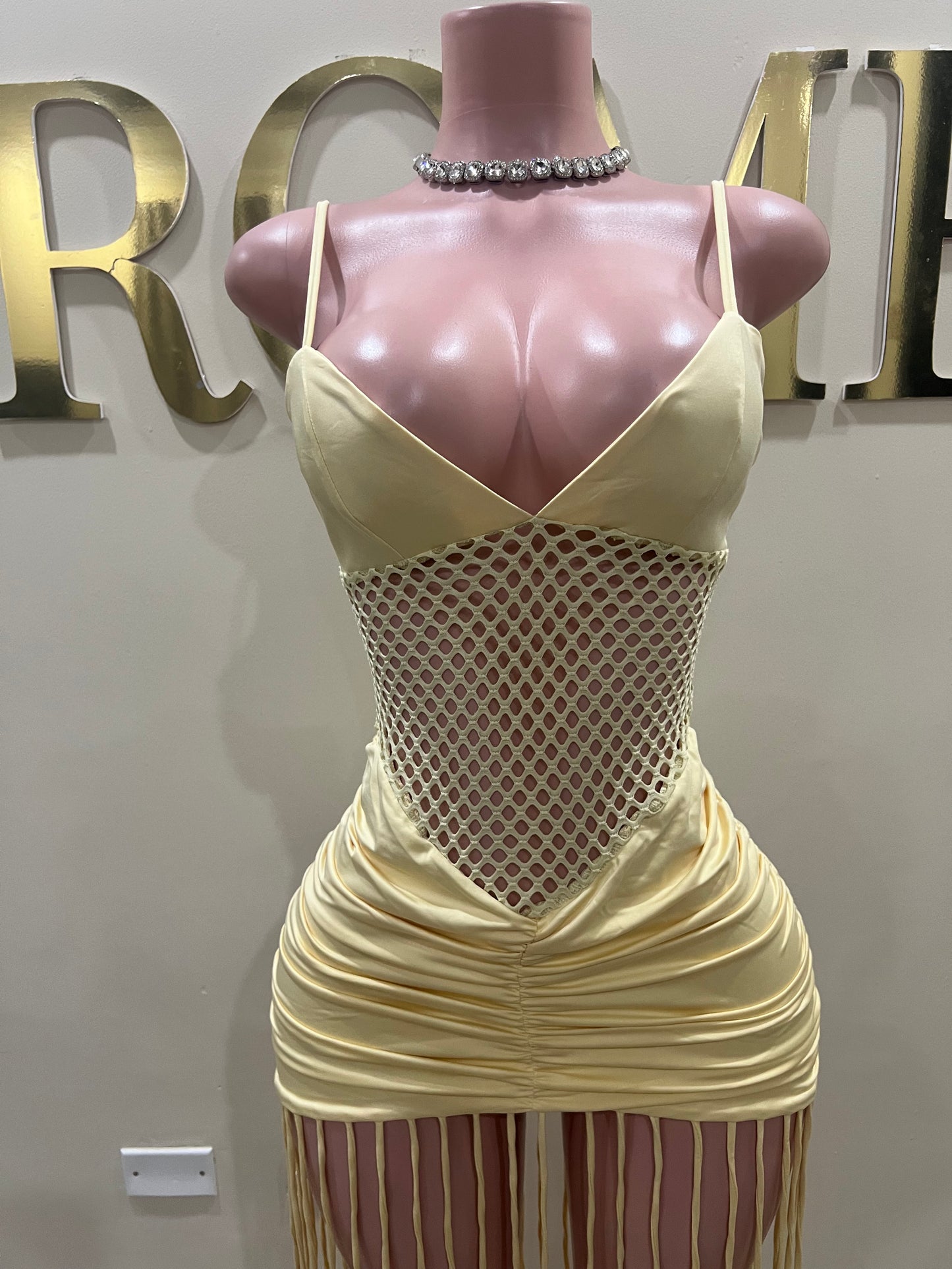 Martina Mini Fringe Dress