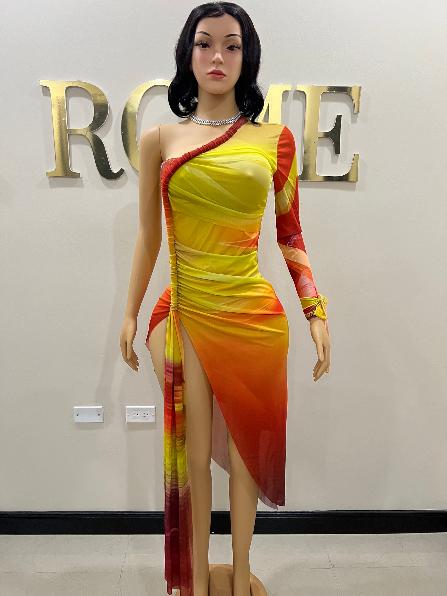 Cairo Carli Mesh Dress