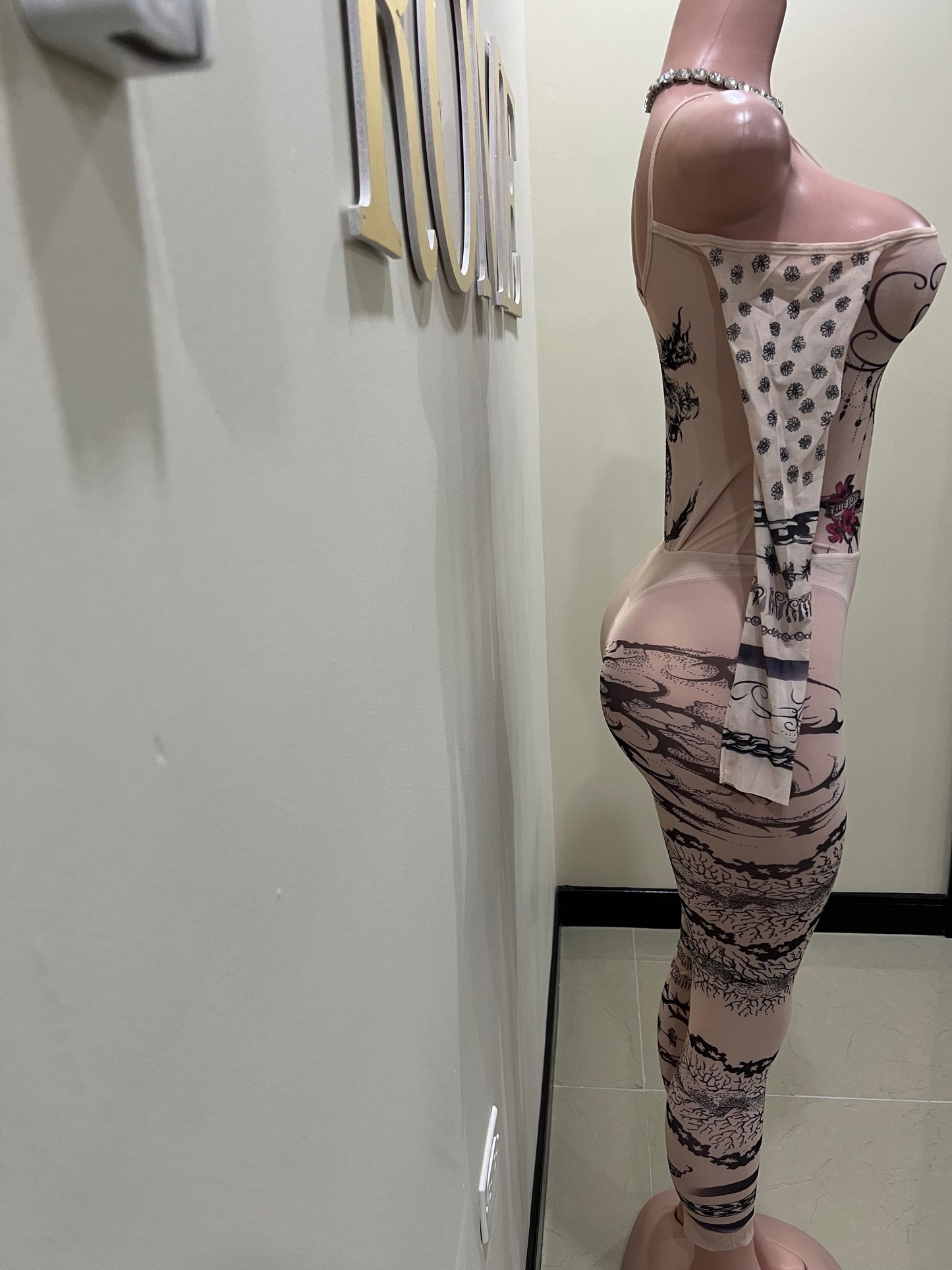 Ming 2 pcs Sheer Tights Set (Light)