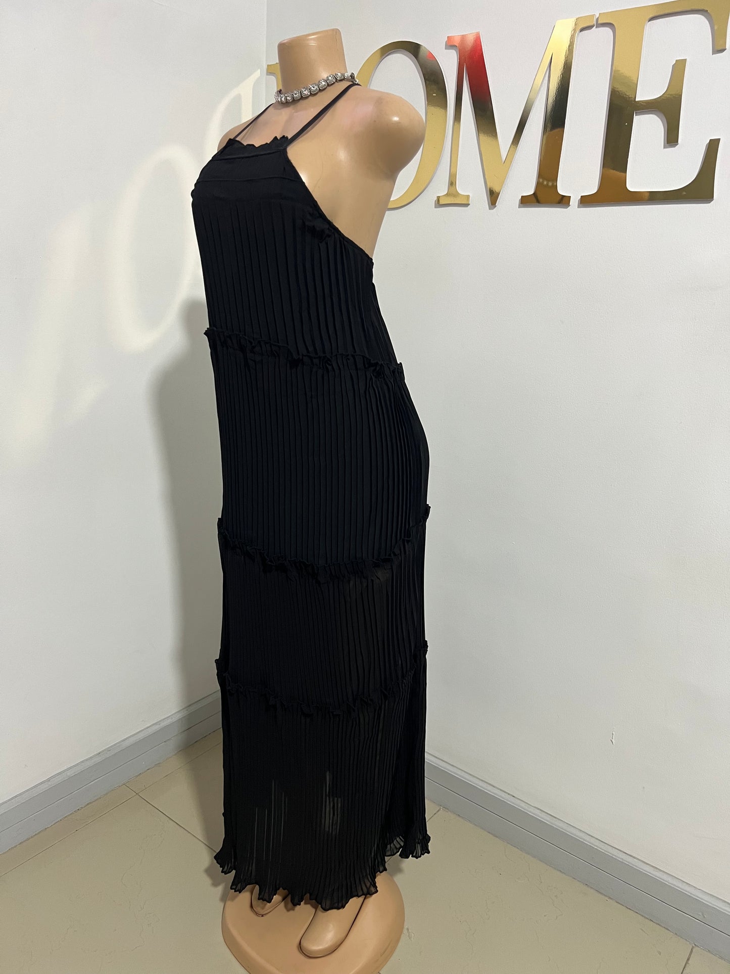 Mina Maxi Dress (Black)