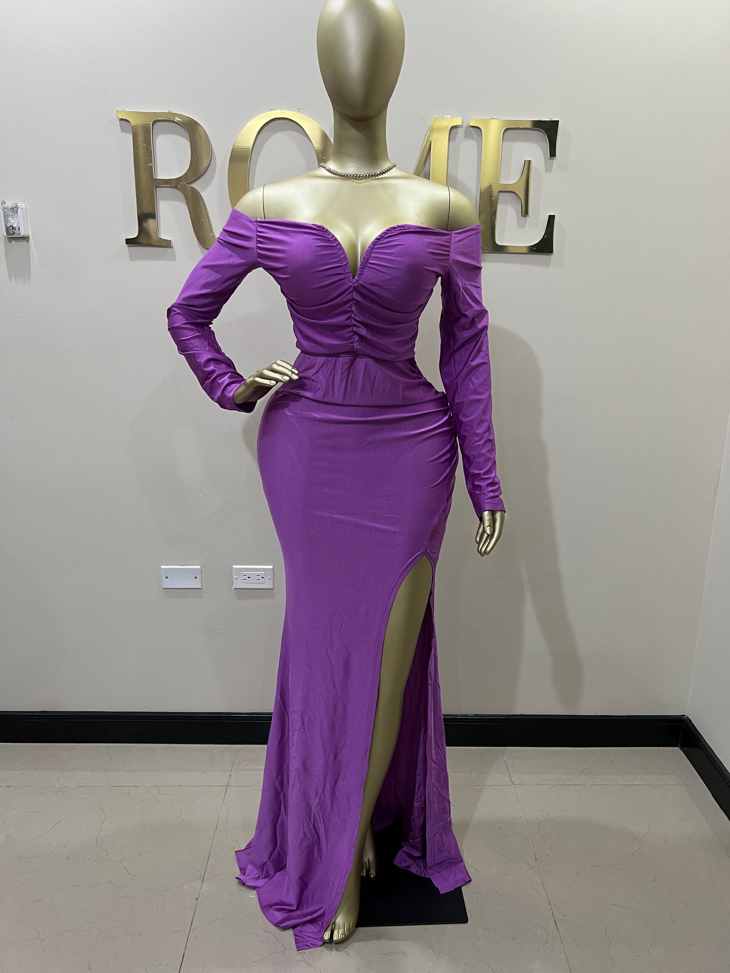 Kerry Elle Dress (Purple)