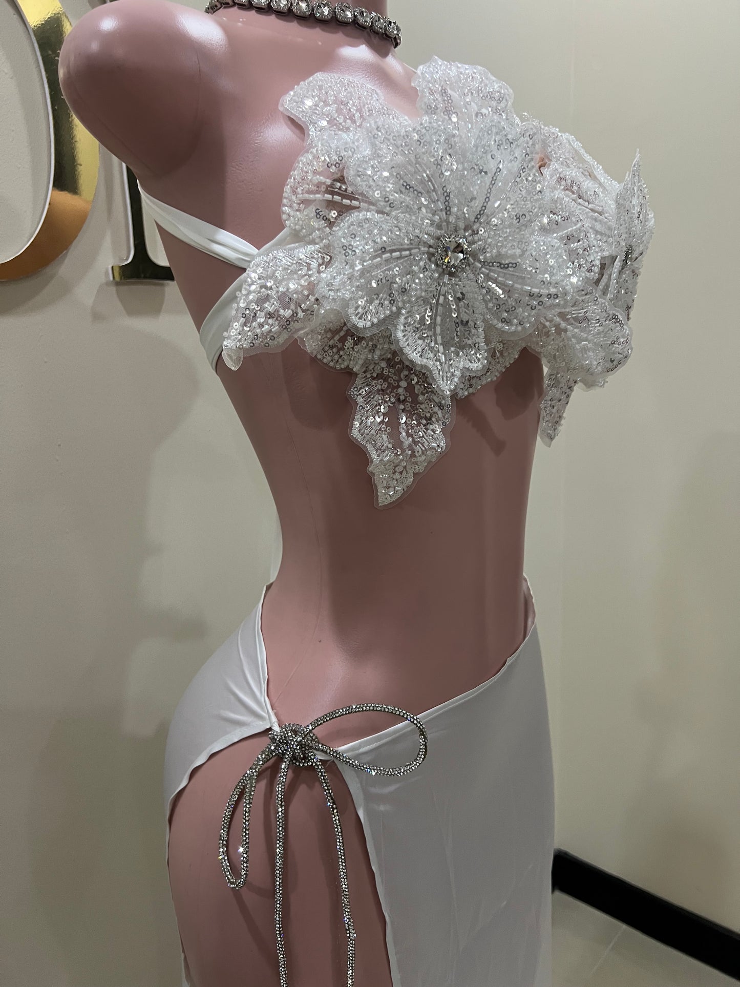 Rachel Flower Skirt Set