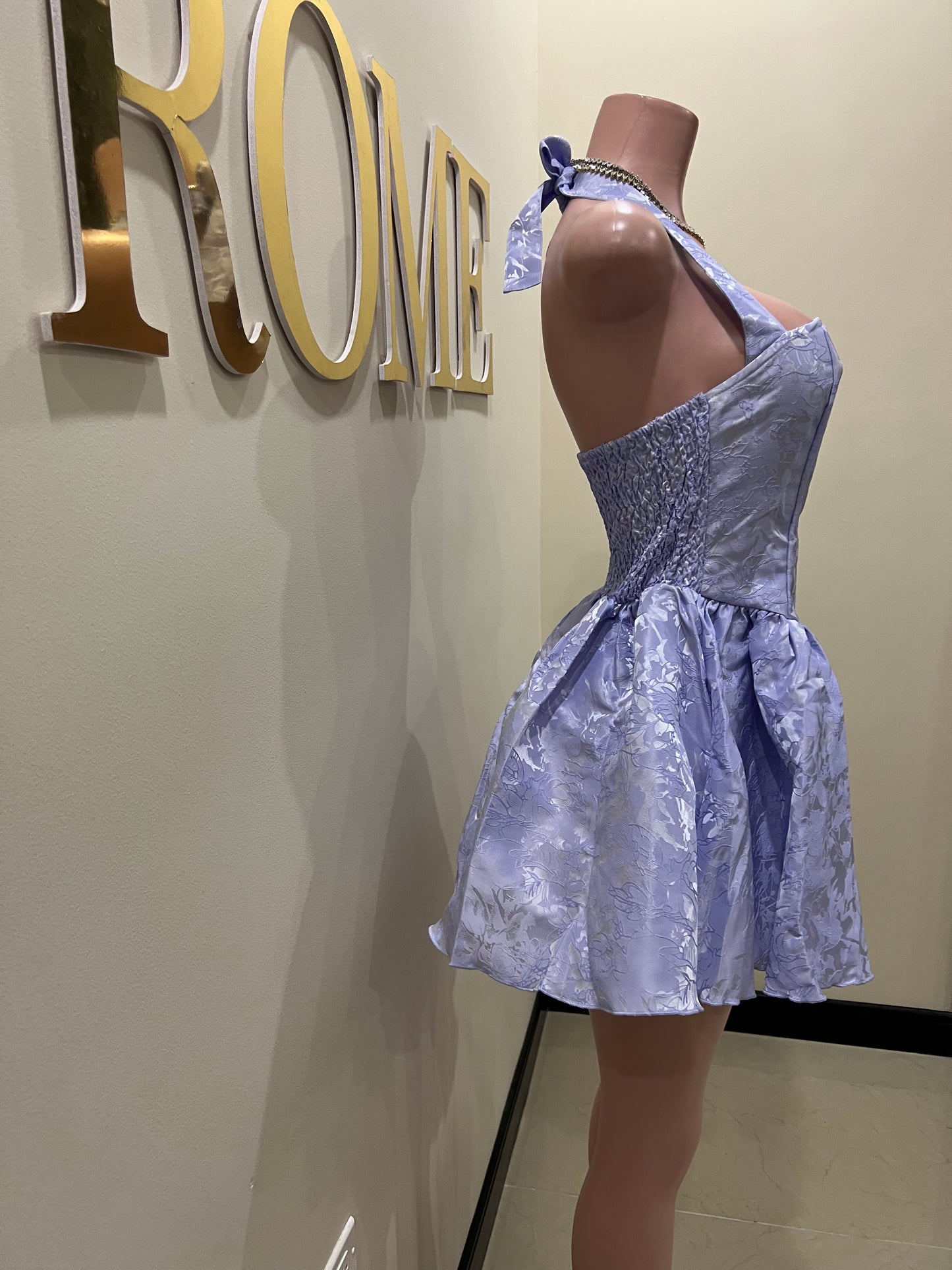 Diana Scape Dress (Purple)