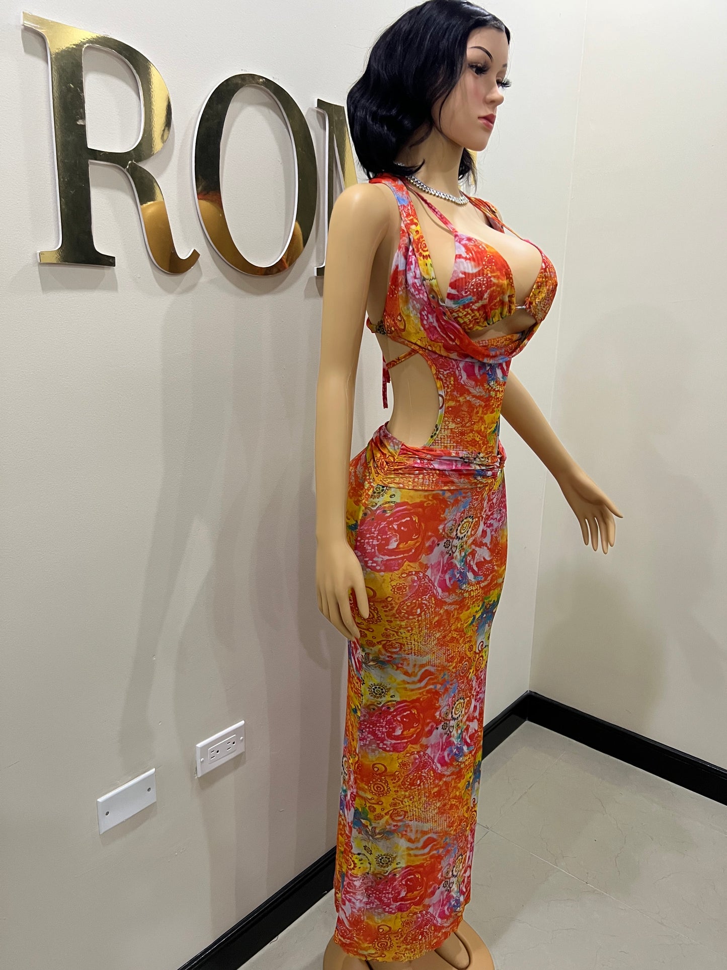 Alani Mesh 2 Pcs Dress