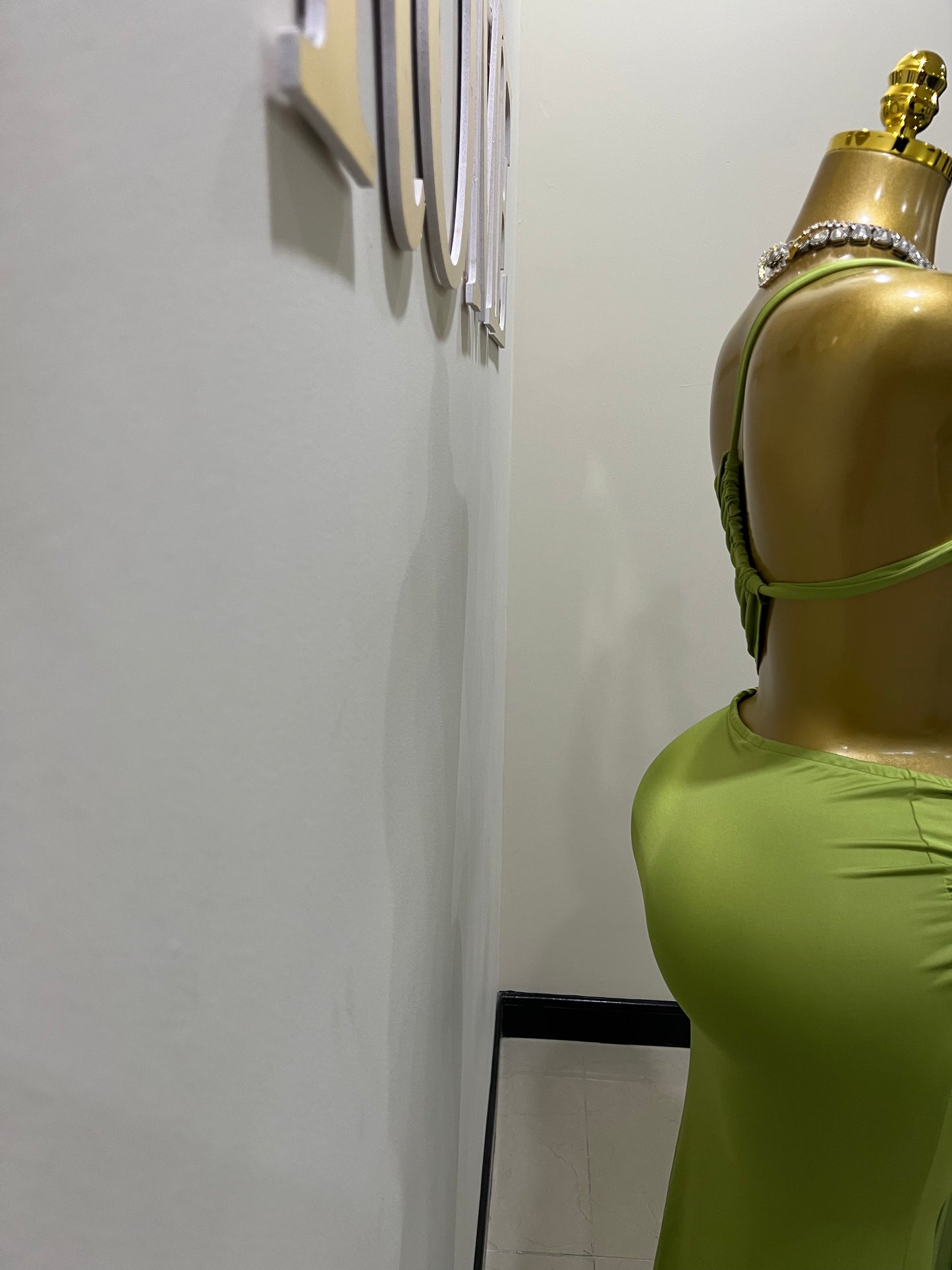 Emma Giselle Dress (Green)