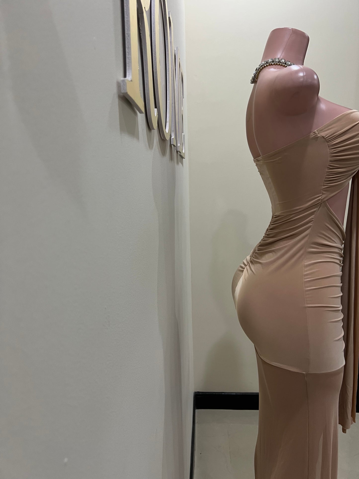 Julia Nara Gemstone Dress (Brown)