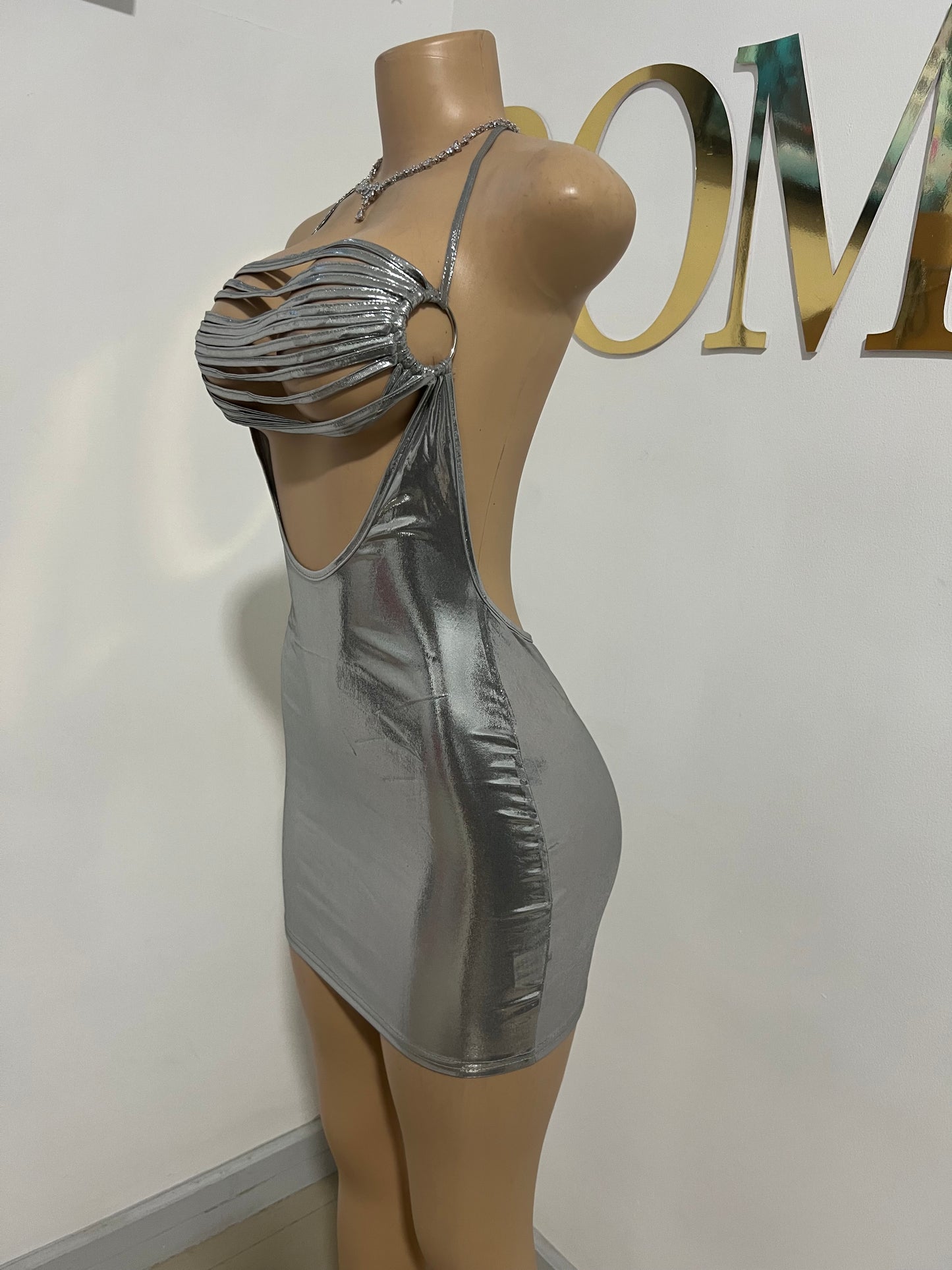 Ella Tassel Dress (Silver)