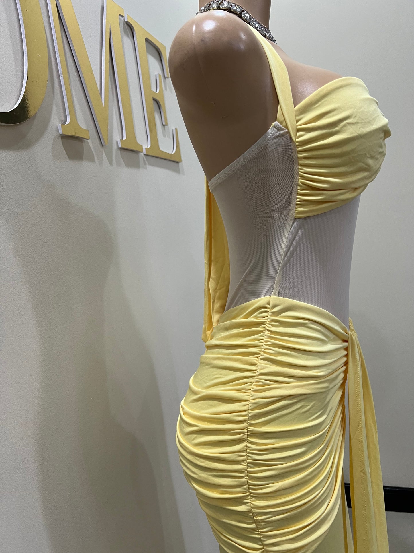 Sweetheart Nara Dress (Yellow)