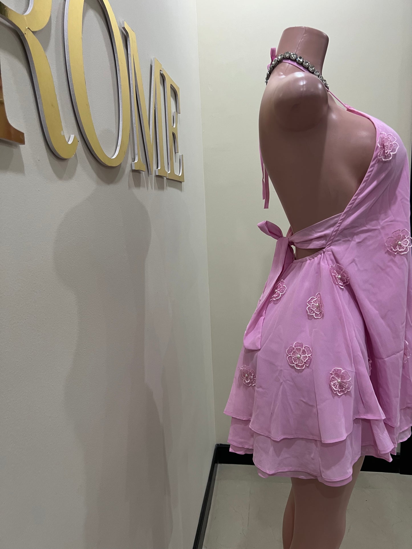 Rumi Petal Dress (Pink)