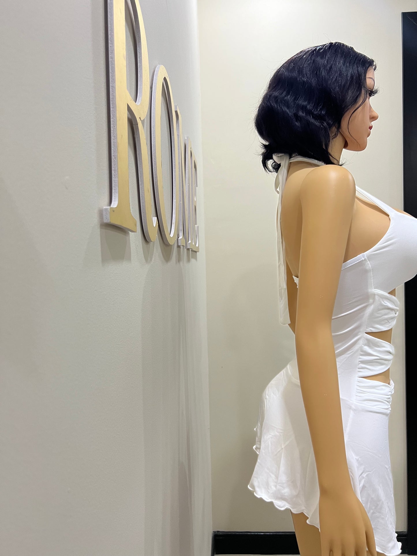 Kitty Femi Dress (White)