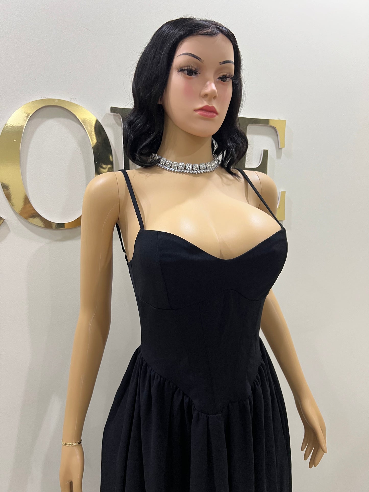 Daisy Diana Dress (Black)