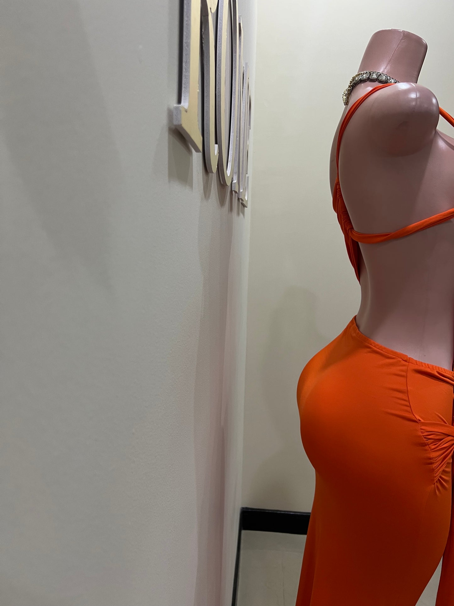 Emma Giselle Dress (Orange)