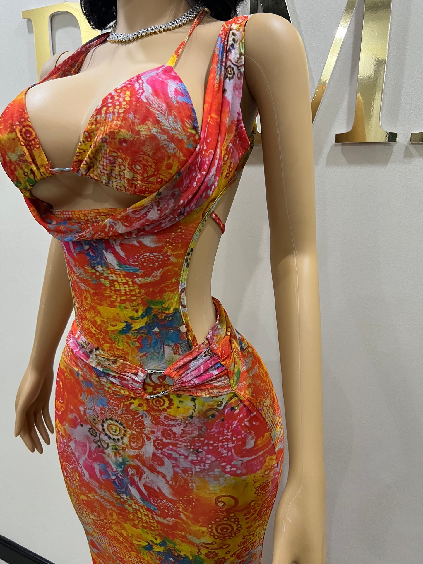 Alani Mesh 2 Pcs Dress